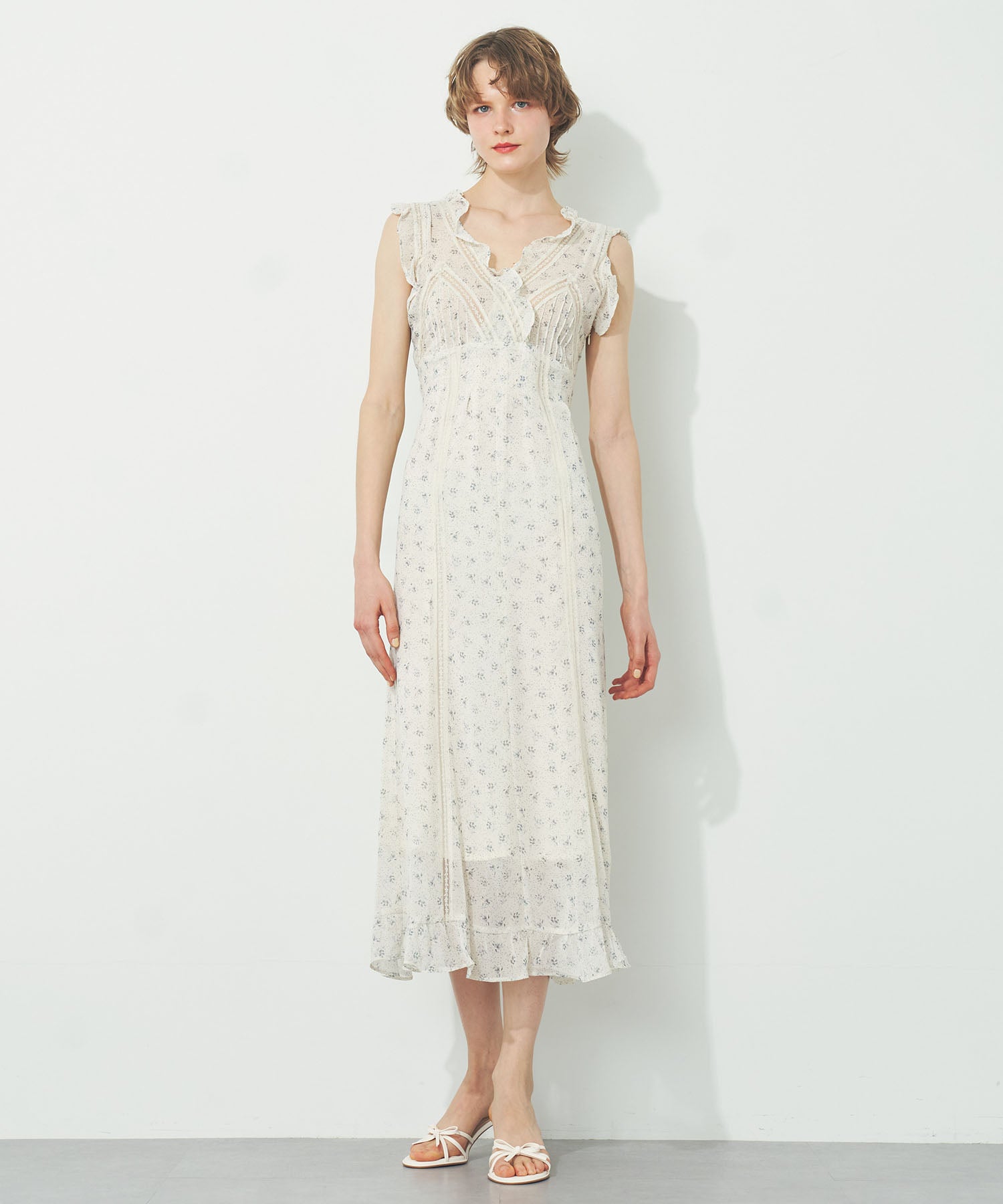 フルールレースMIXドレス