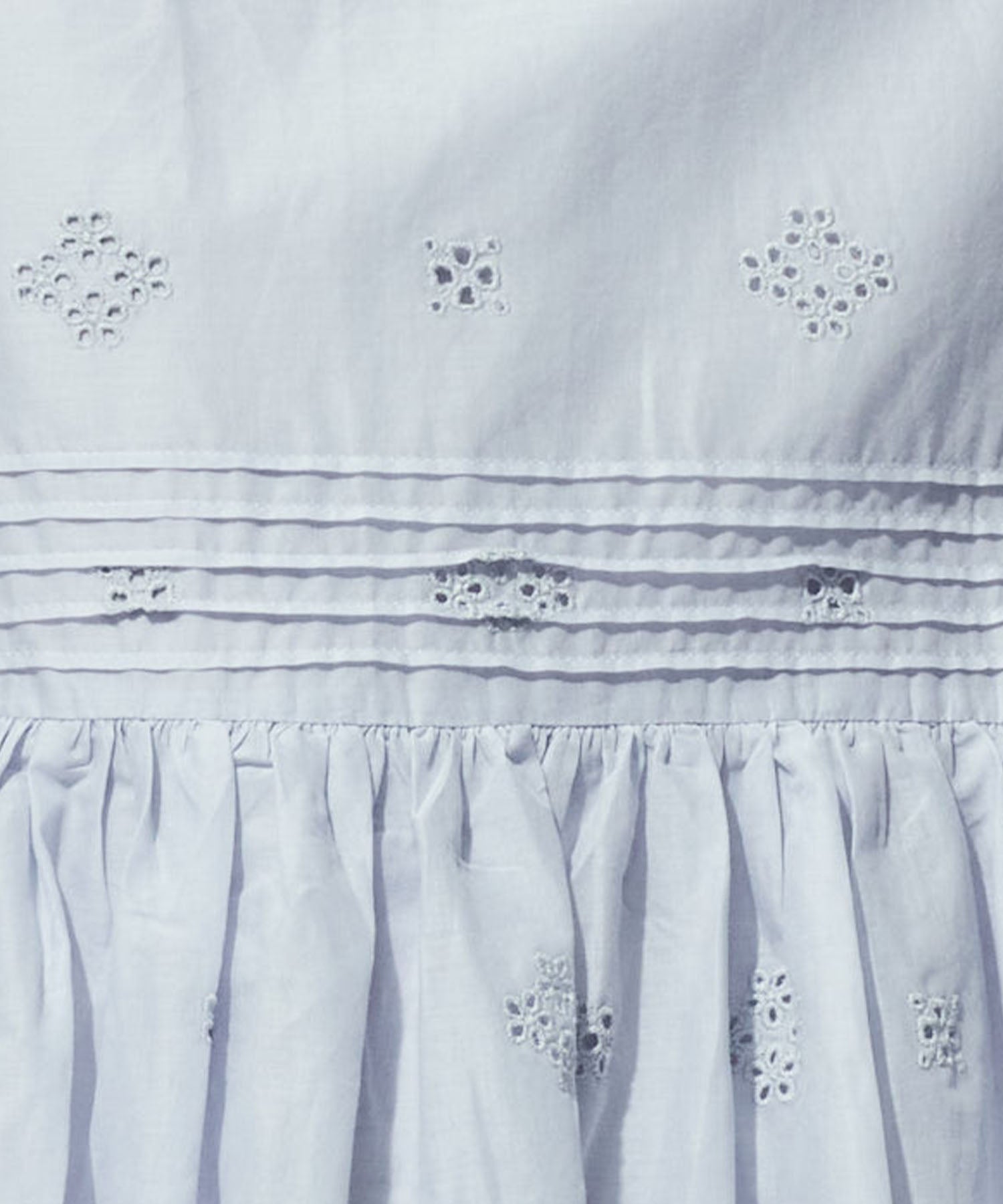 コットンボイルフラワースカート