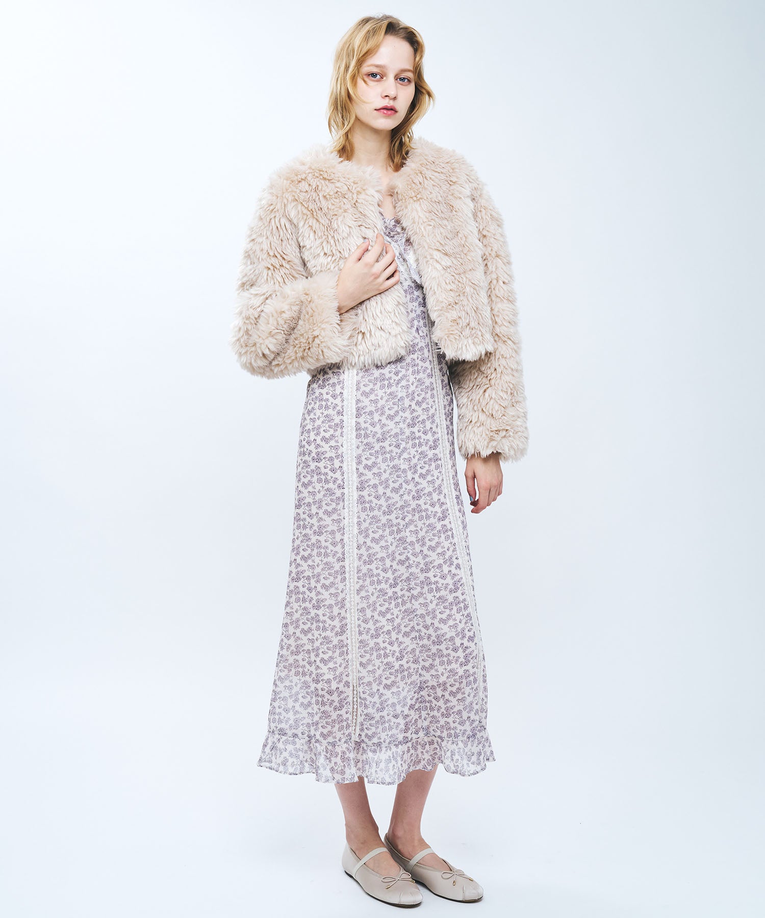 フルールレースMIXドレス