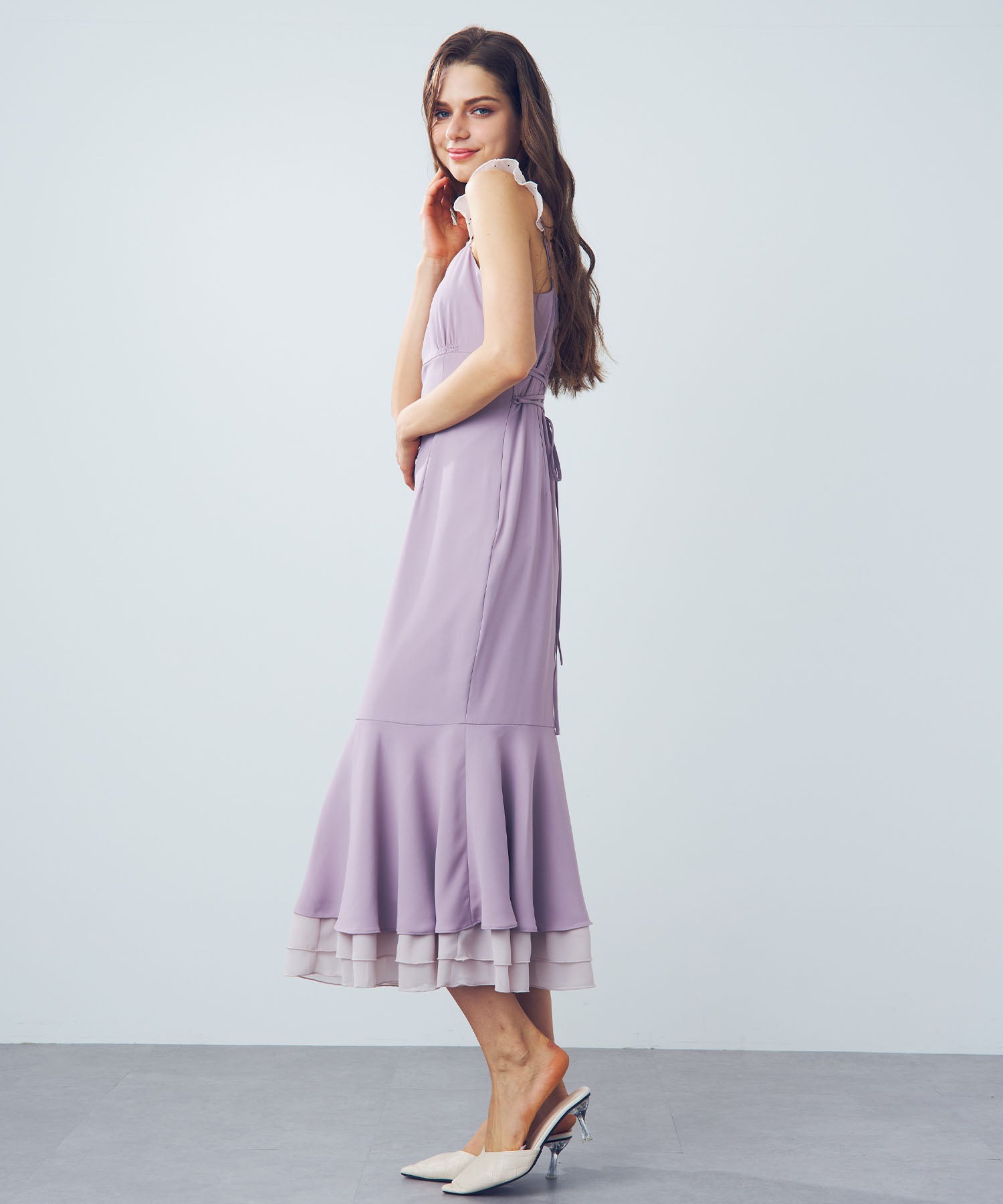 【預訂】雙色圓點連身裙