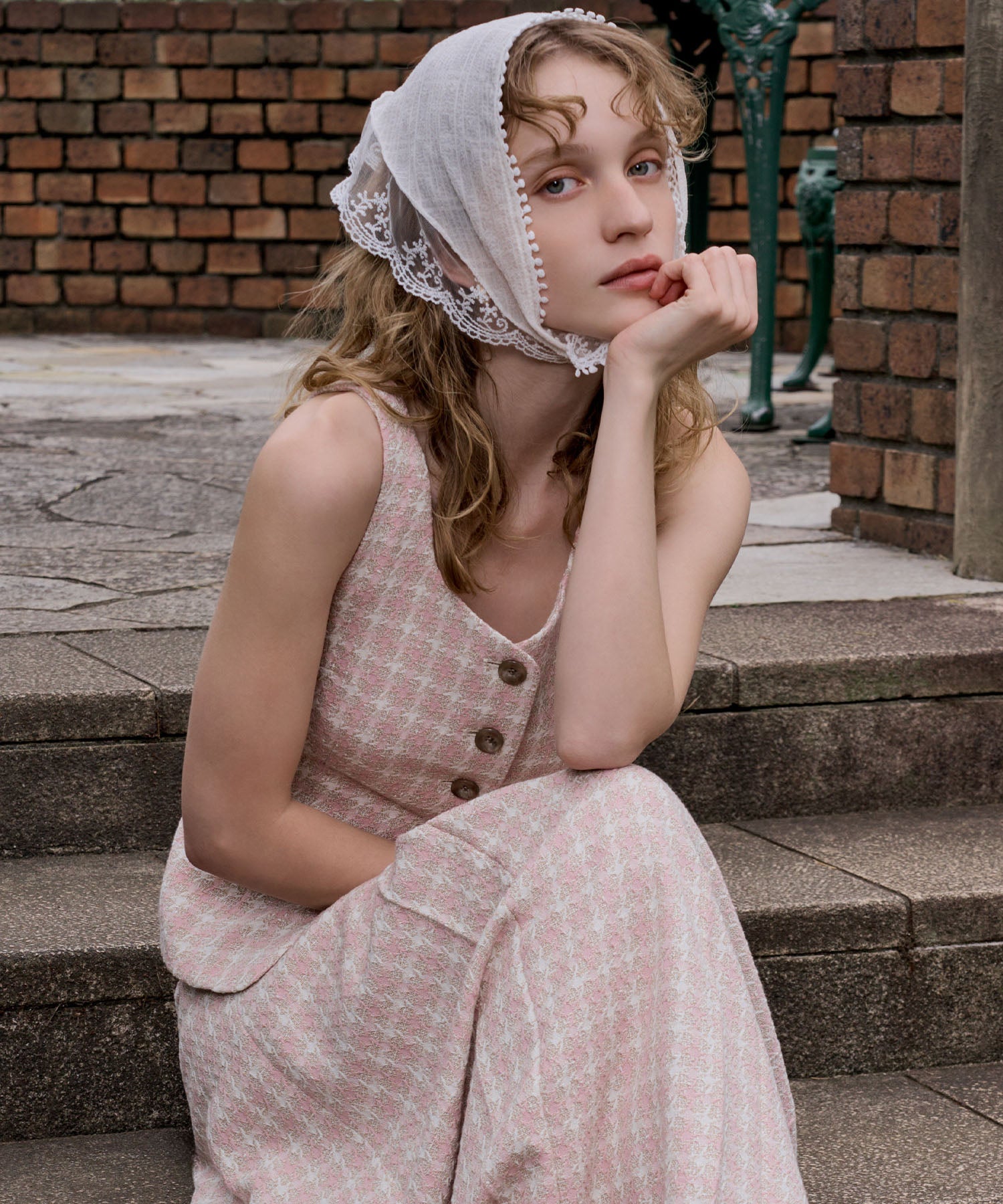 ドビーチェックジレ