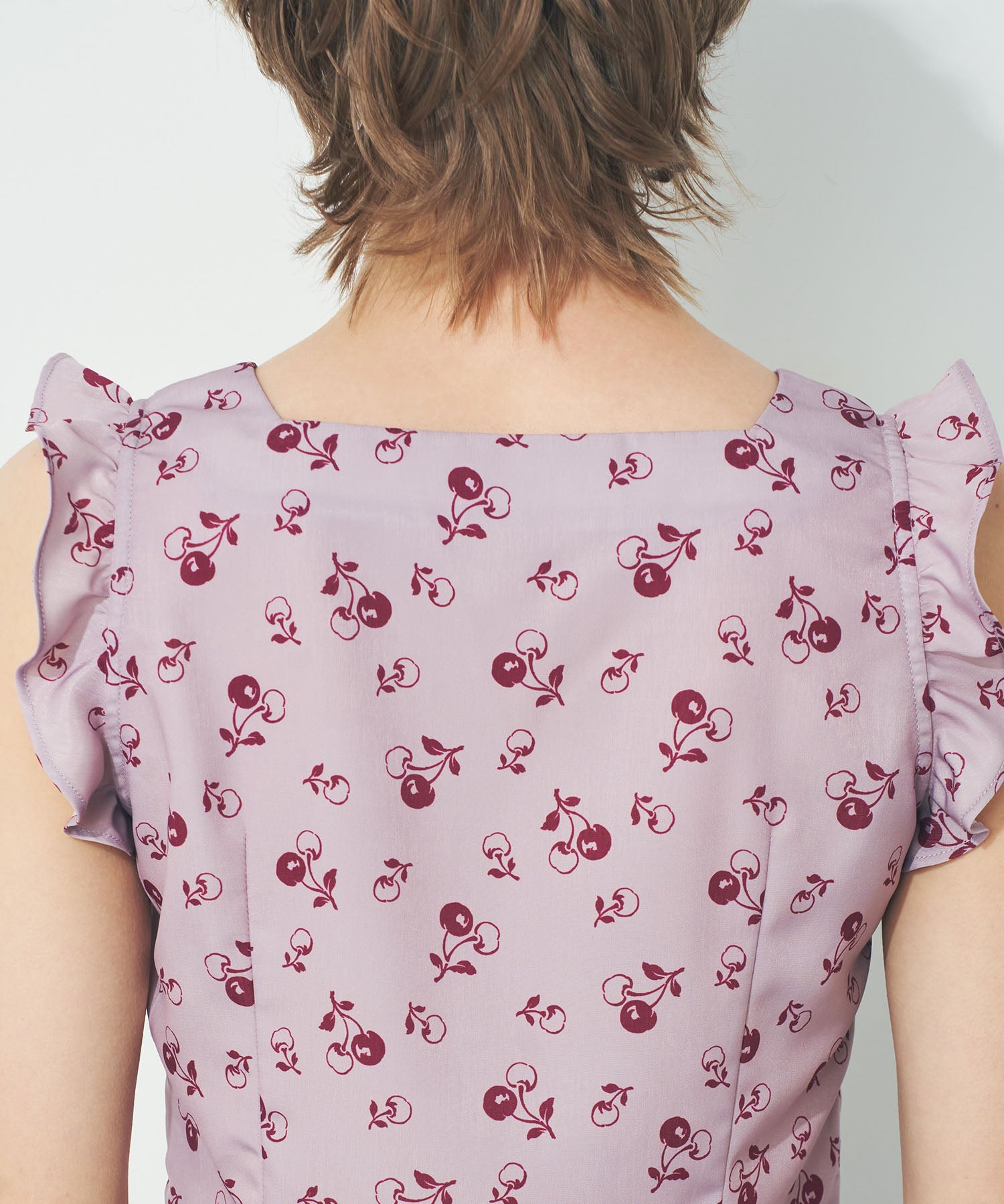 ヴィンテージチェリーブラウス