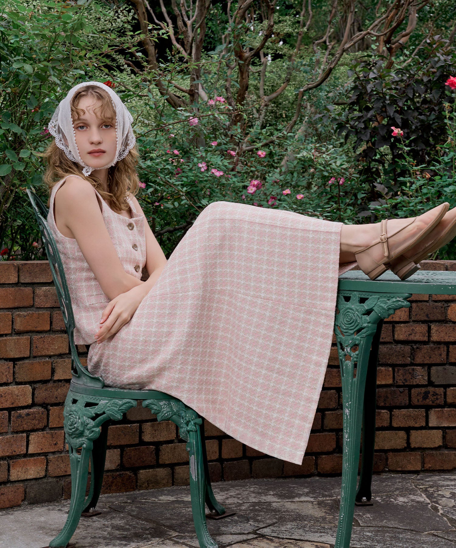 ドビーチェックジレ