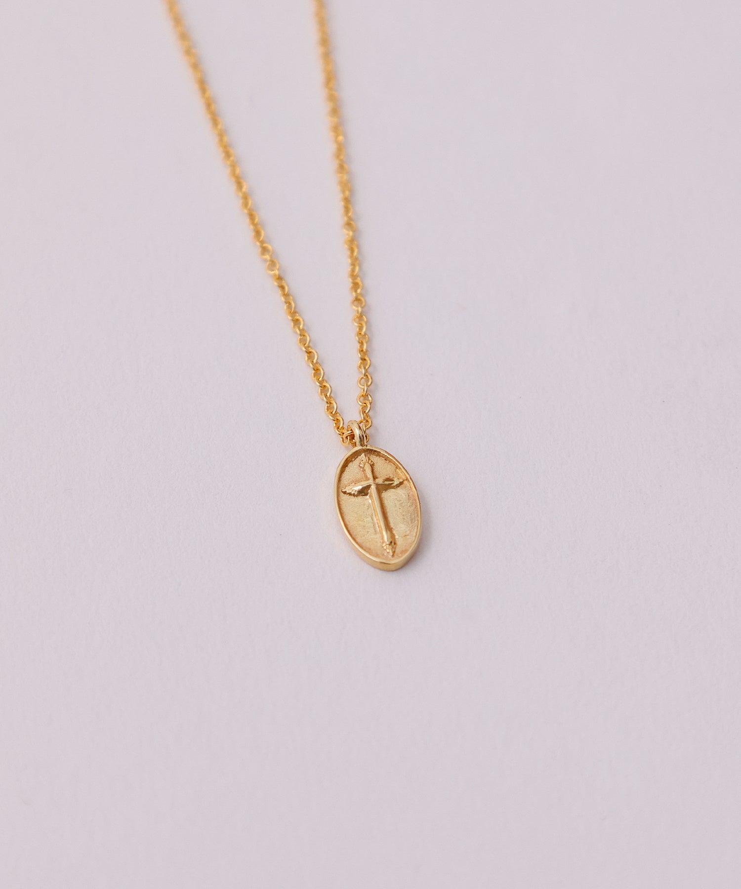 chibi jewels Cross Coin Necklace