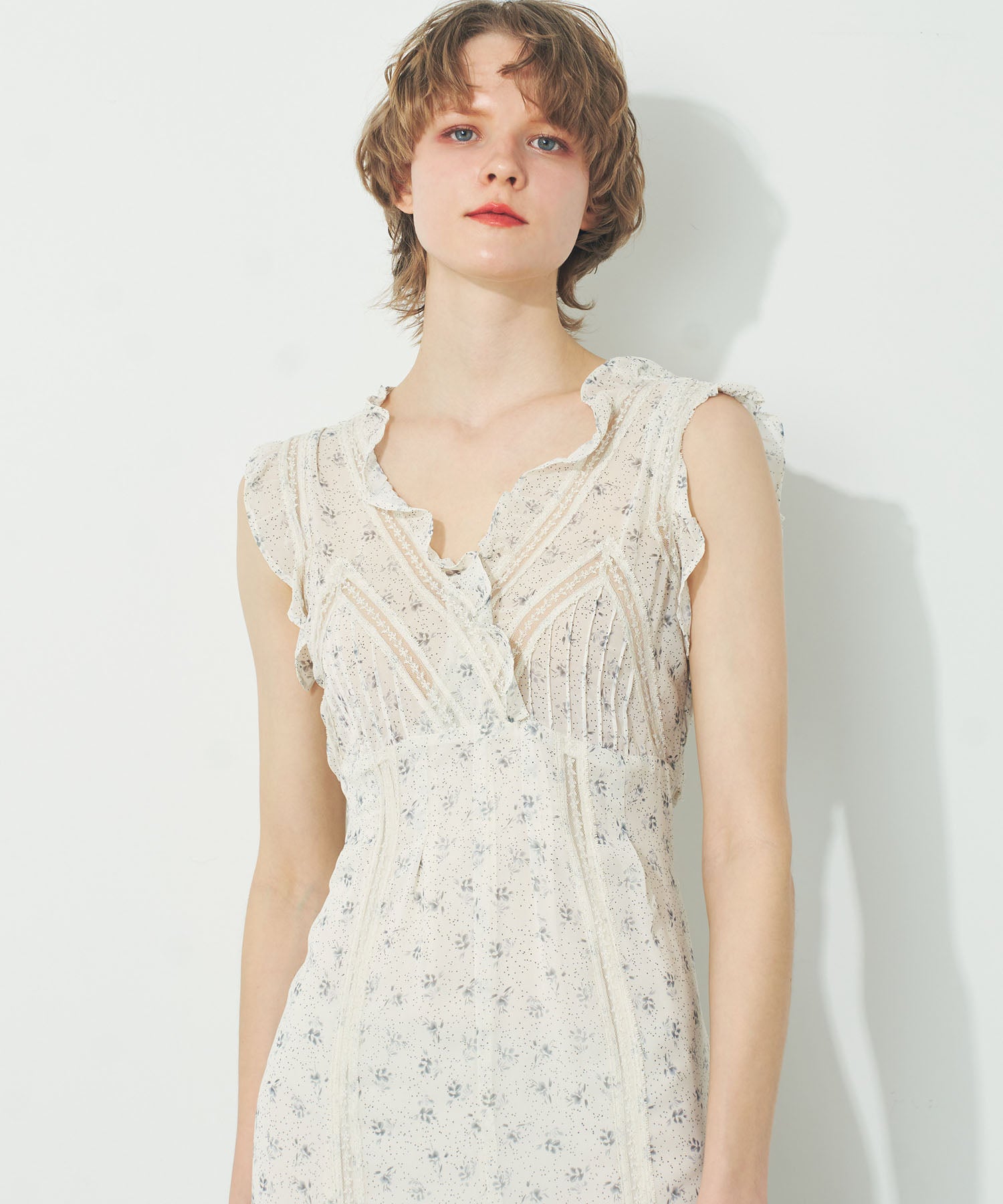 フルールレースMIXドレス