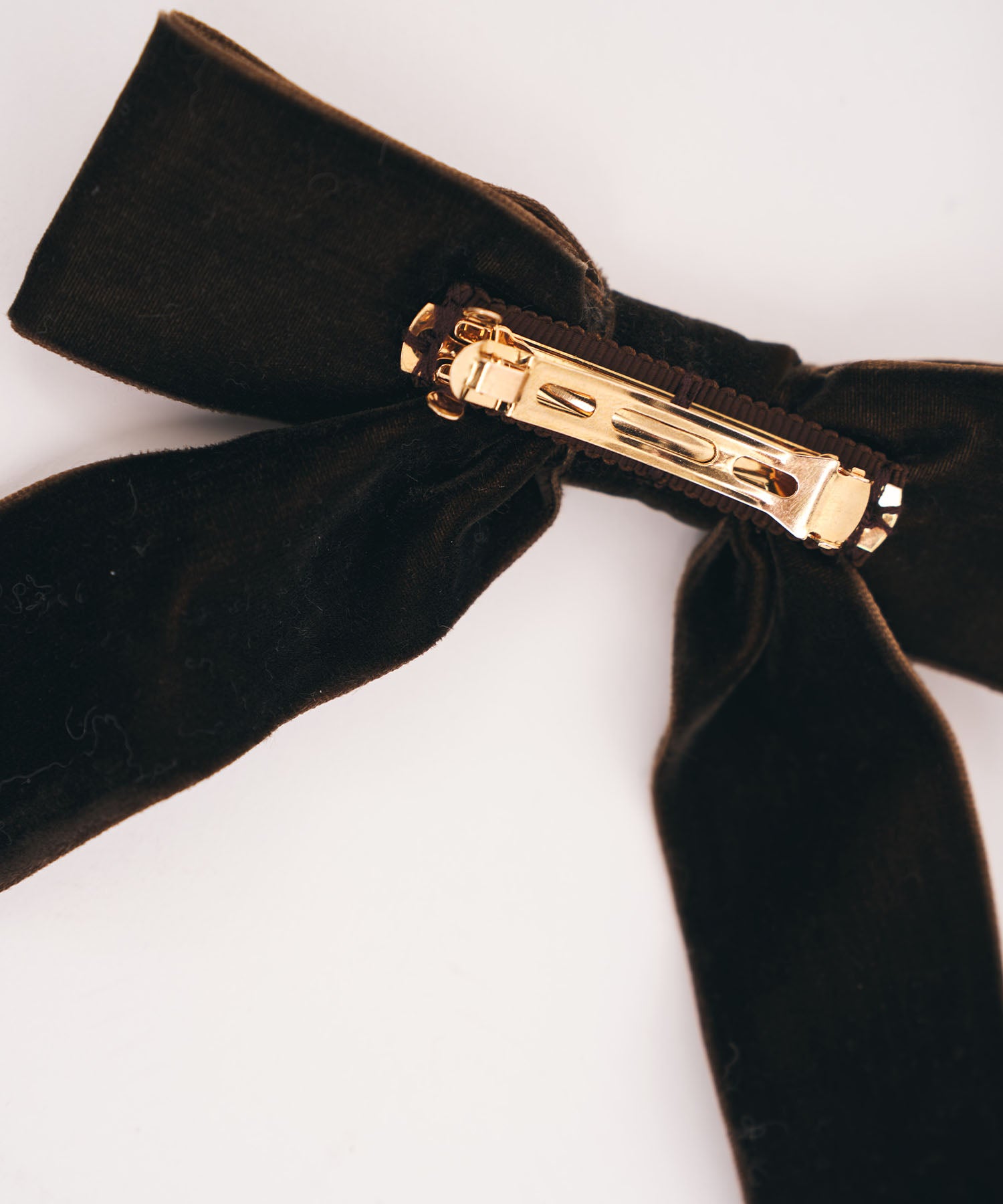 ベロアリボンバレッタ