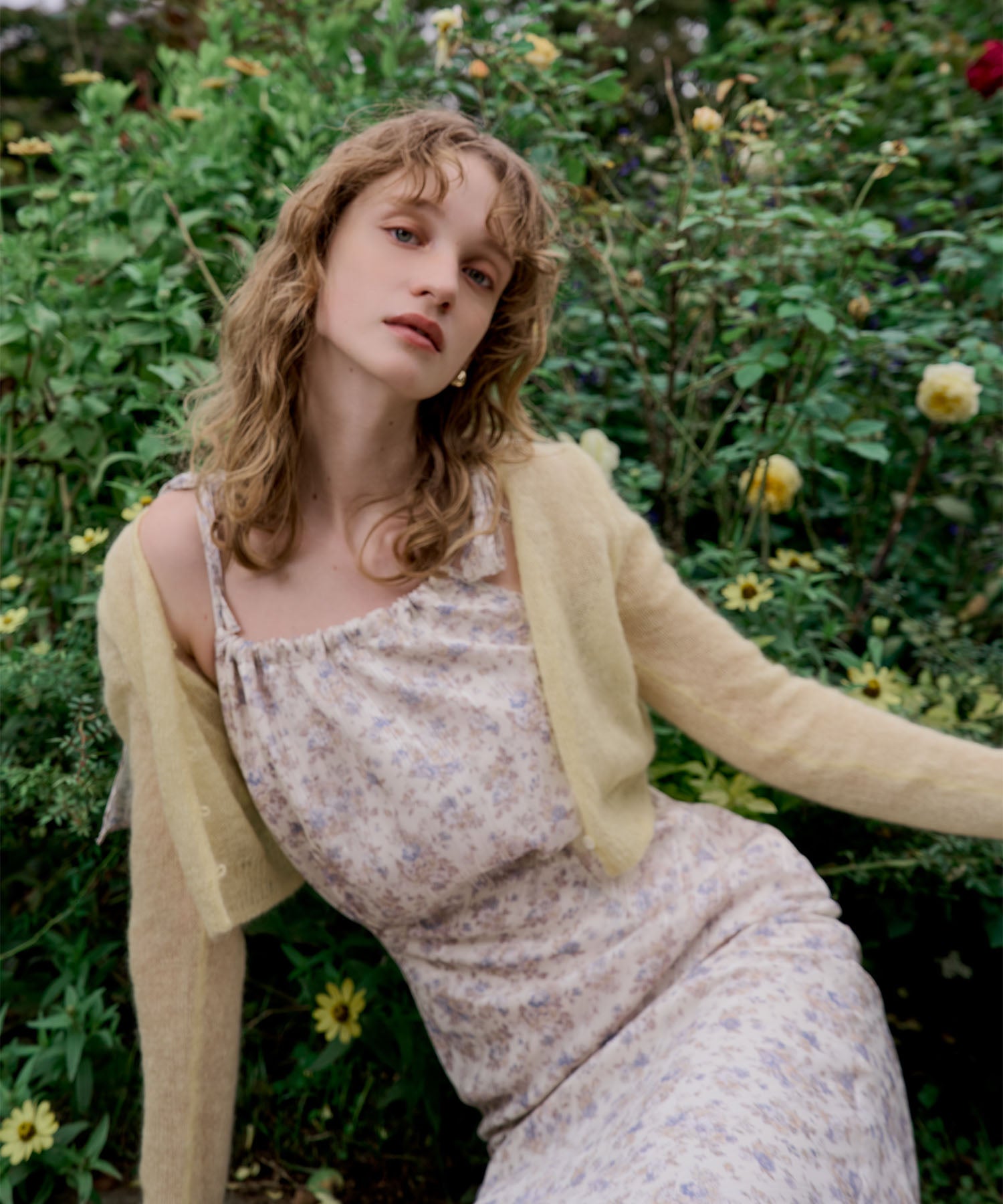 キッドモヘヤシアーカーディガン