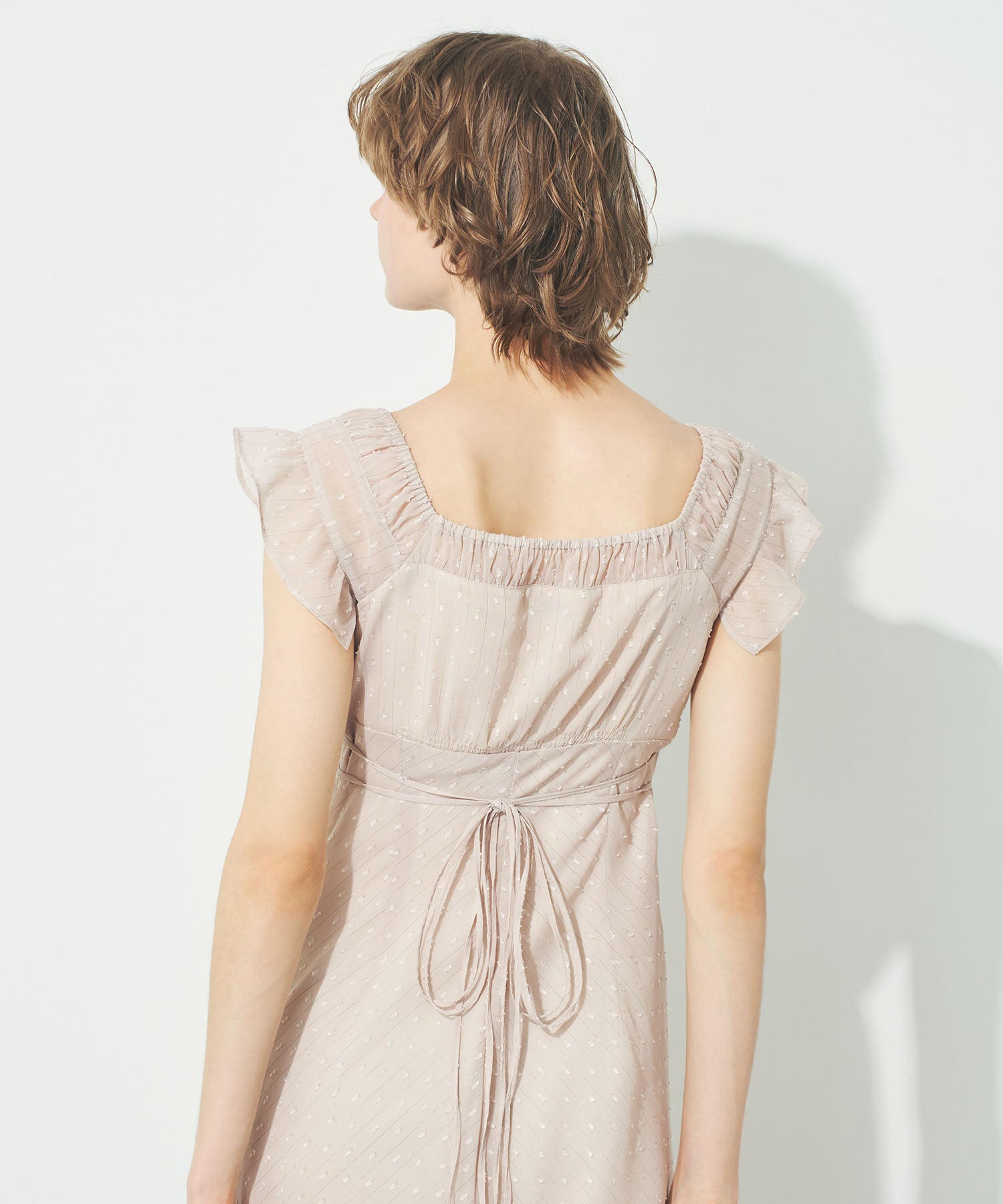 ラメストライプワンピース