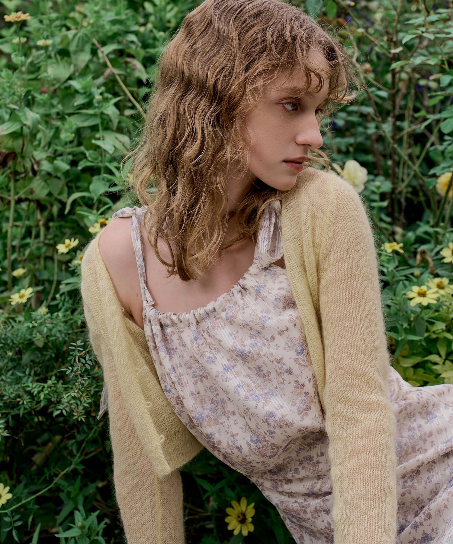 キッドモヘヤシアーカーディガン