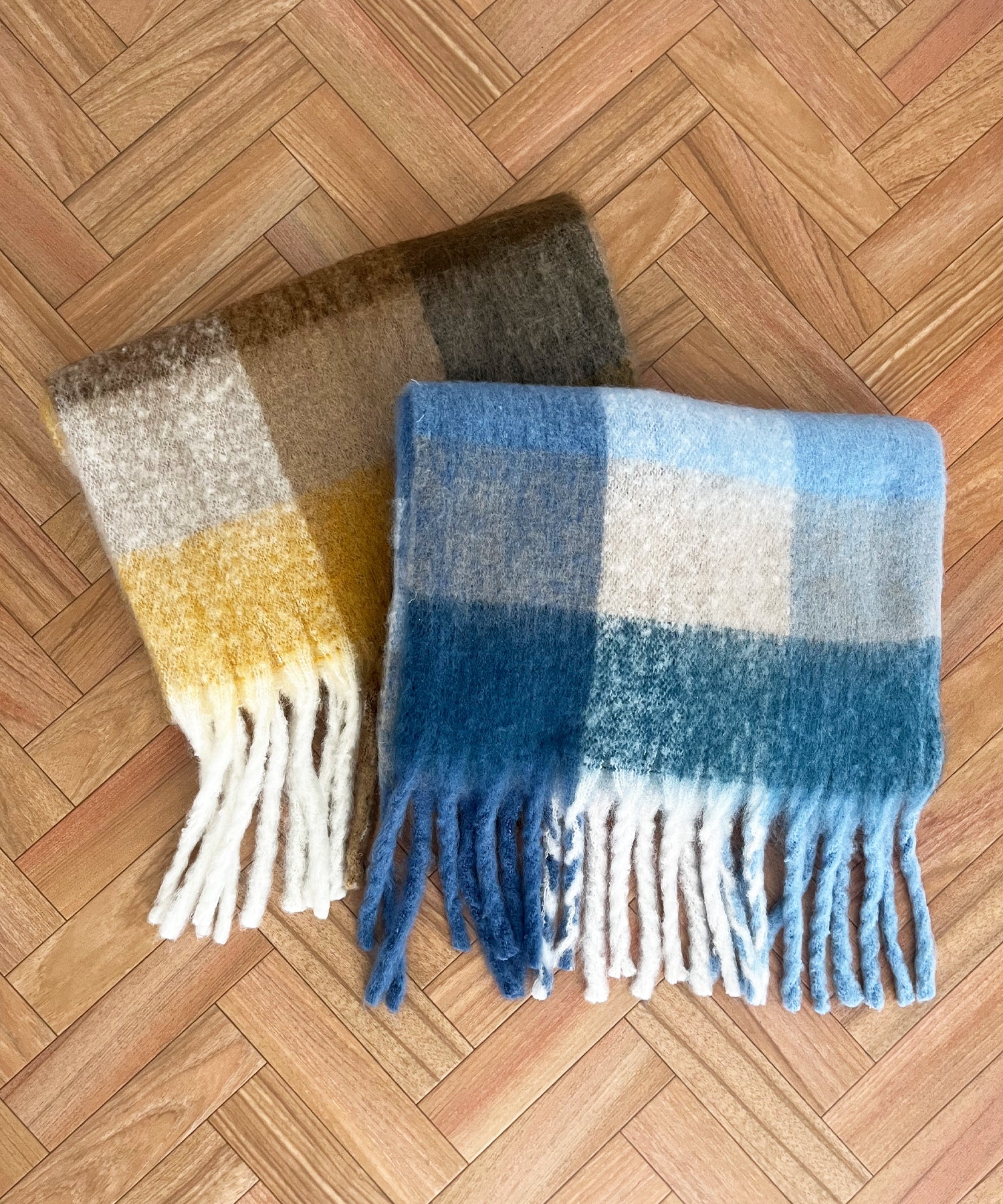 Block Check Scarf