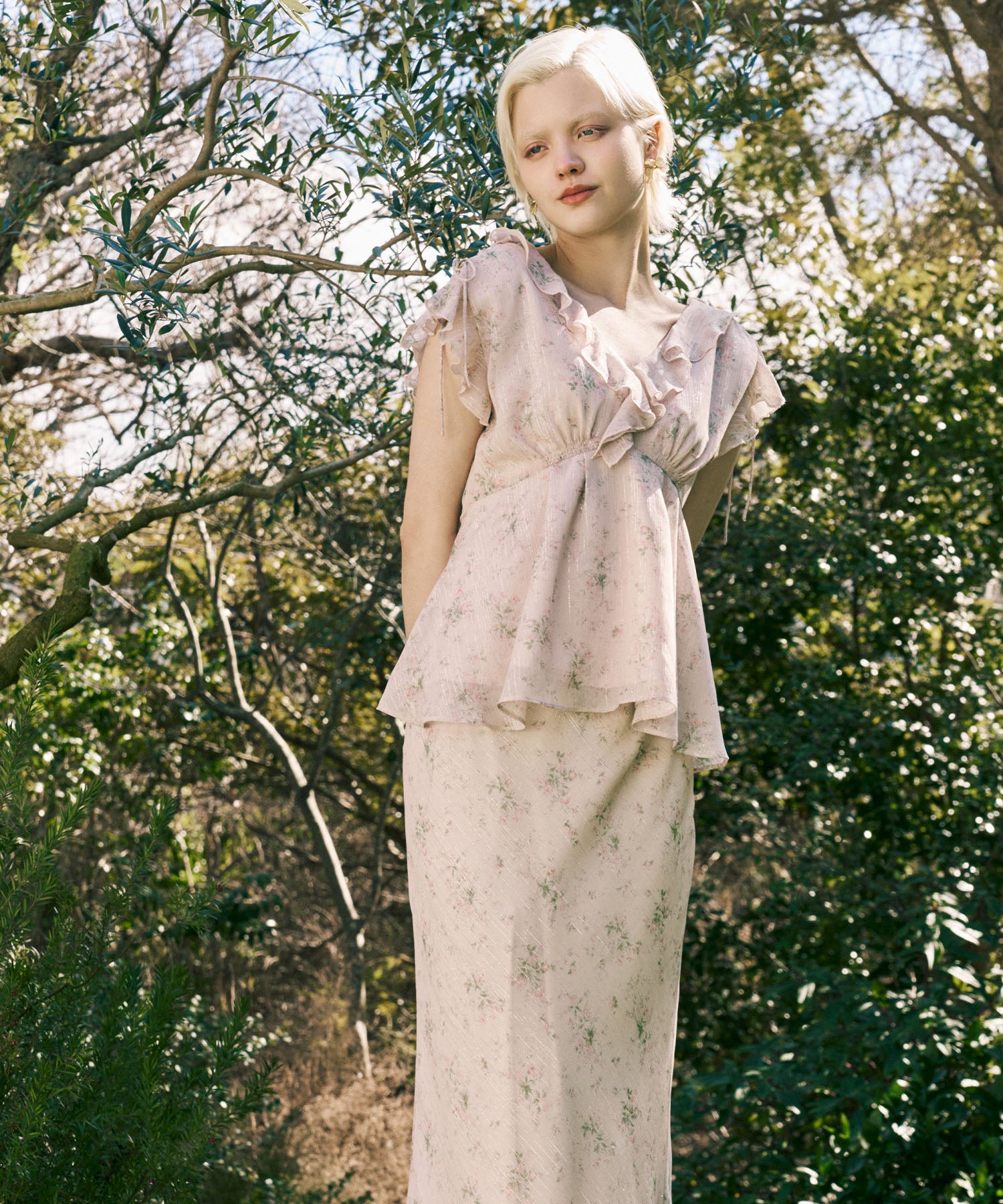 Eclat de Fleurブラウス