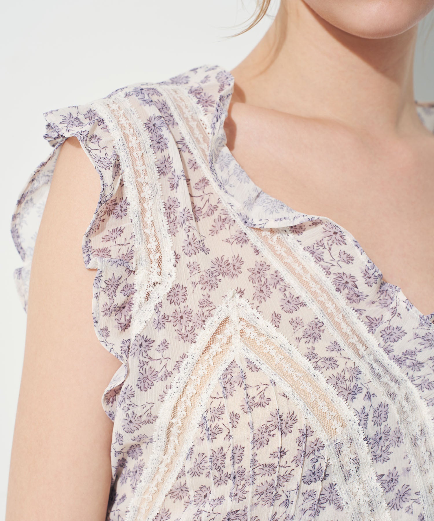 フルールレースMIXドレス