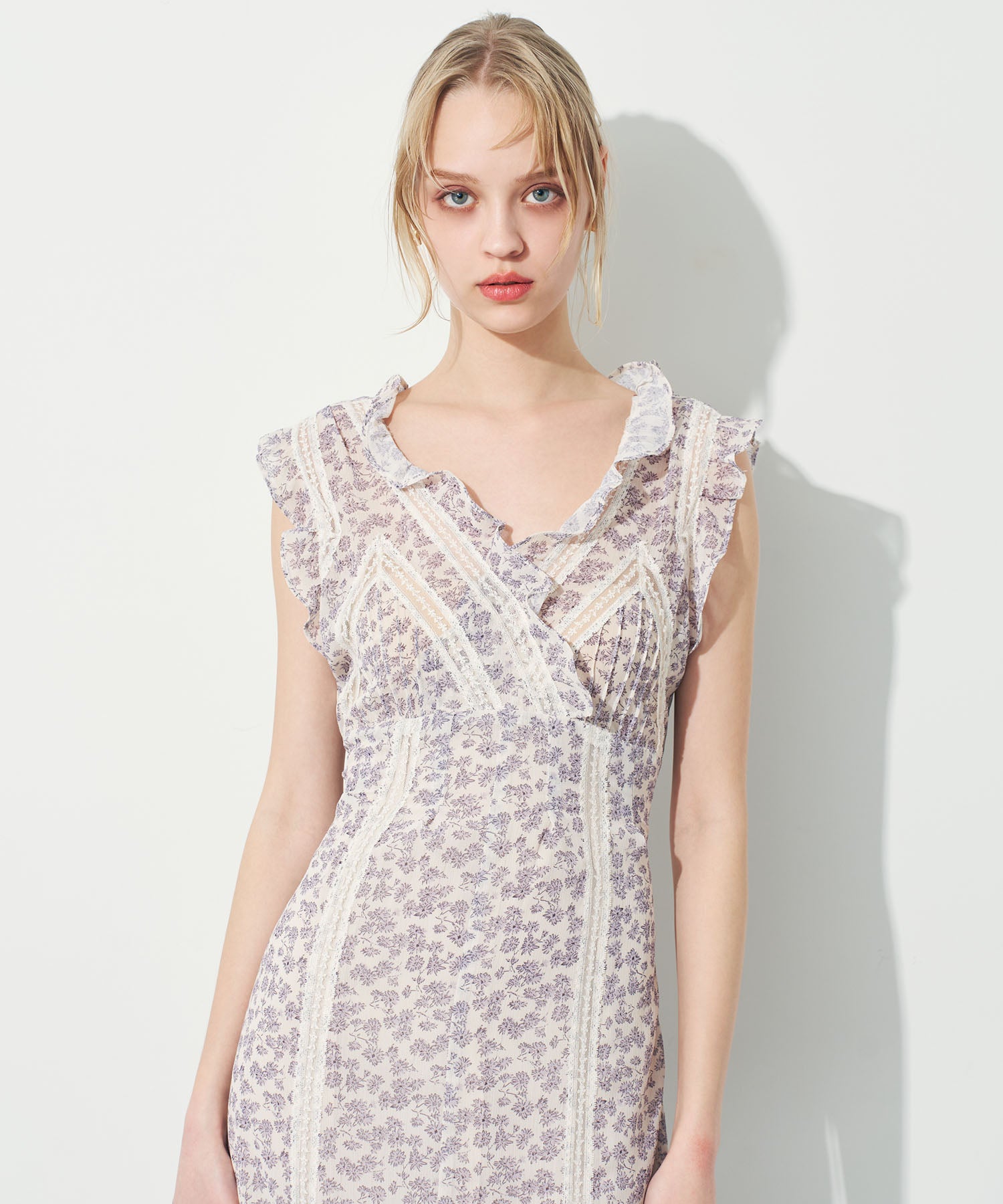 フルールレースMIXドレス