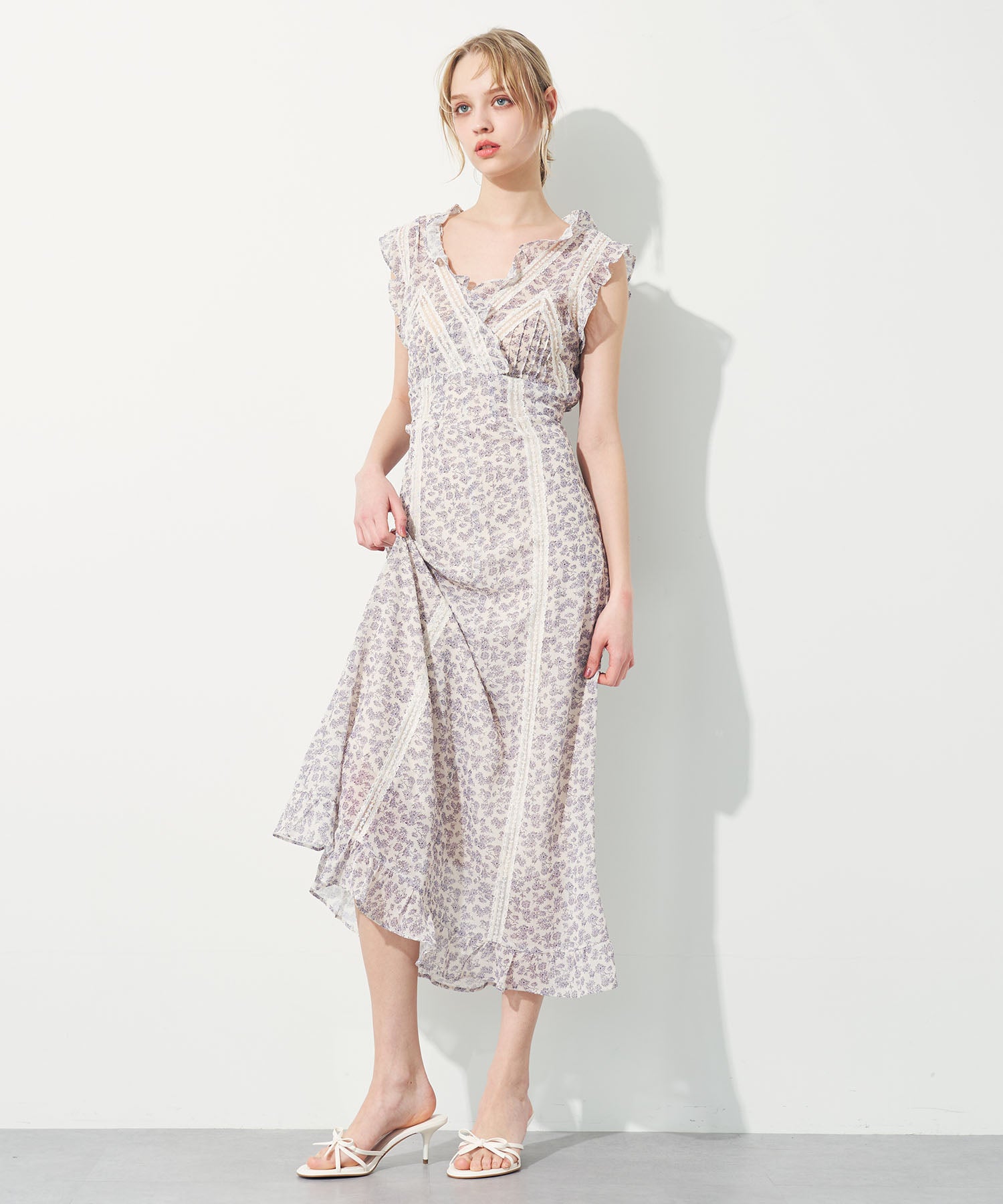 フルールレースMIXドレス