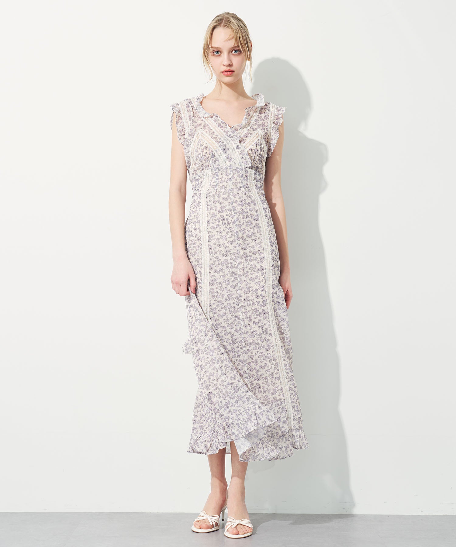 フルールレースMIXドレス