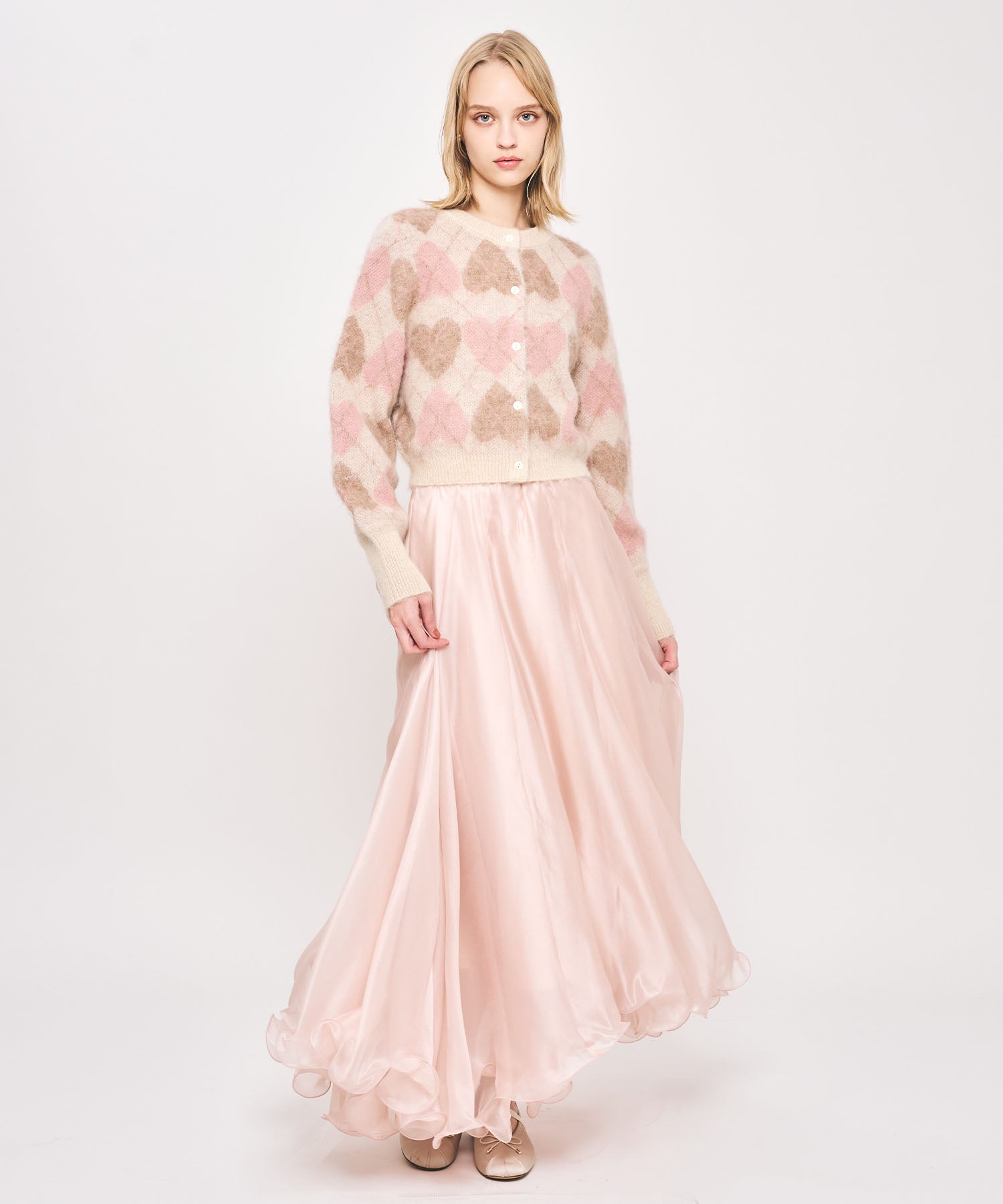 シアーフレアスカート