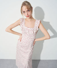 ランダムハートフリルワンピース