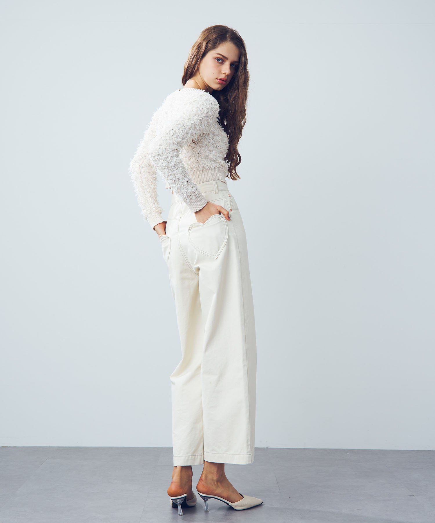 【預訂】心袋牛仔褲