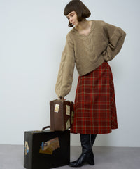 BIG 絞花針織運動衫