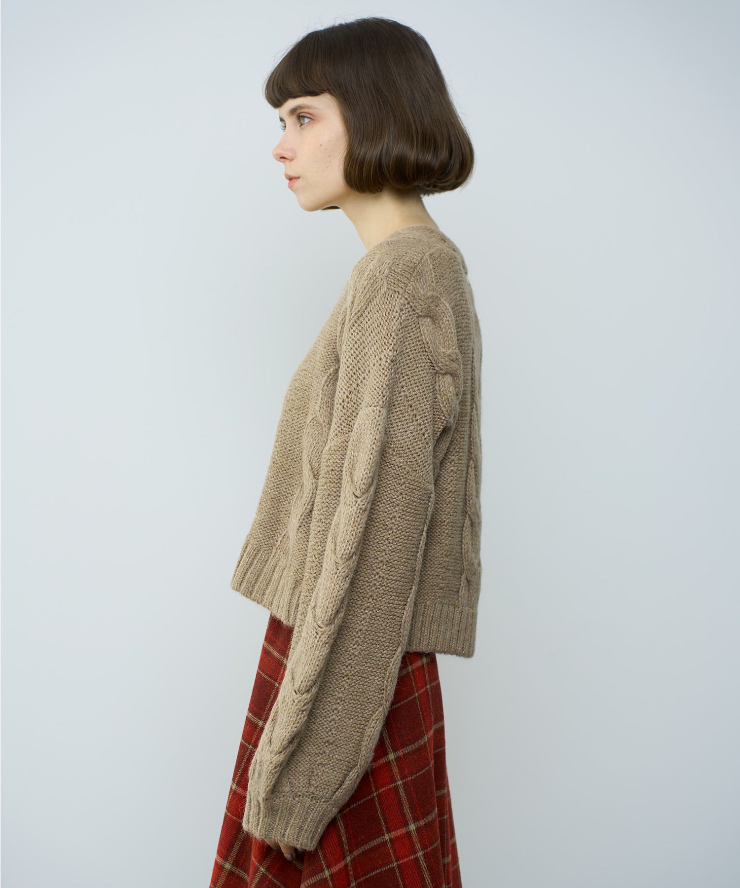 BIG 絞花針織運動衫