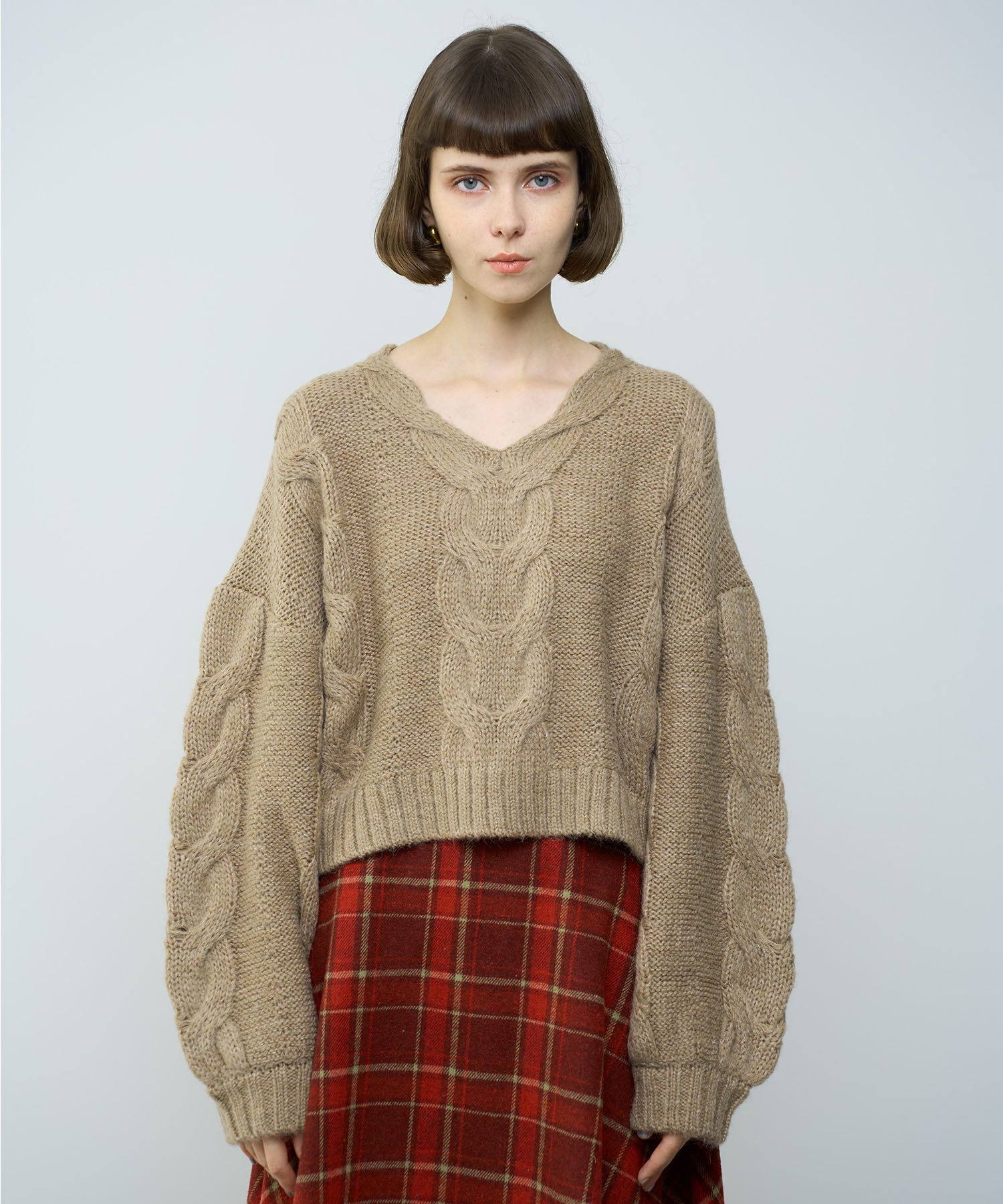 BIG 絞花針織運動衫