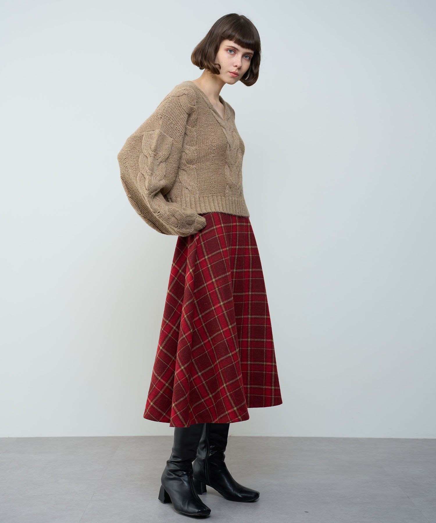 BIG 絞花針織運動衫