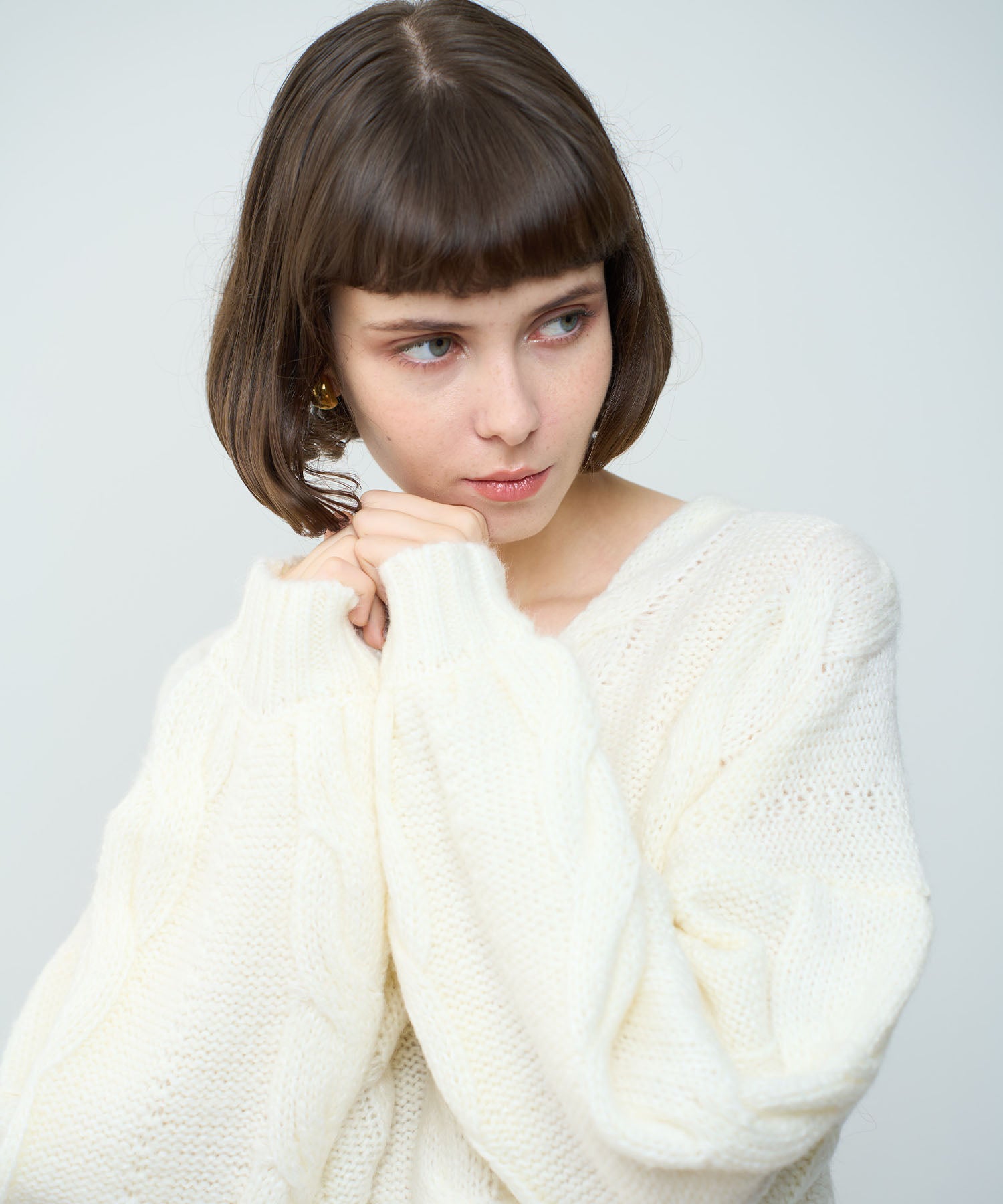 BIG 絞花針織運動衫