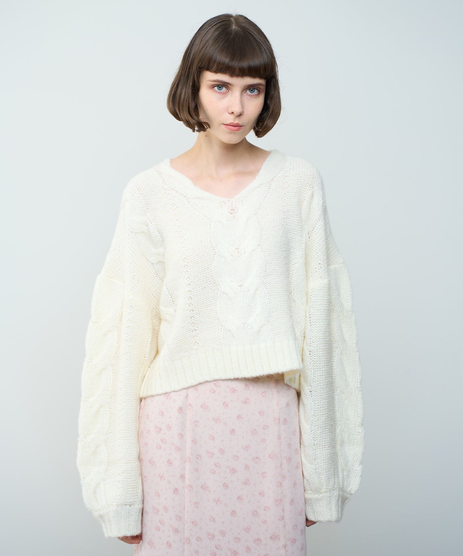 BIG 絞花針織運動衫