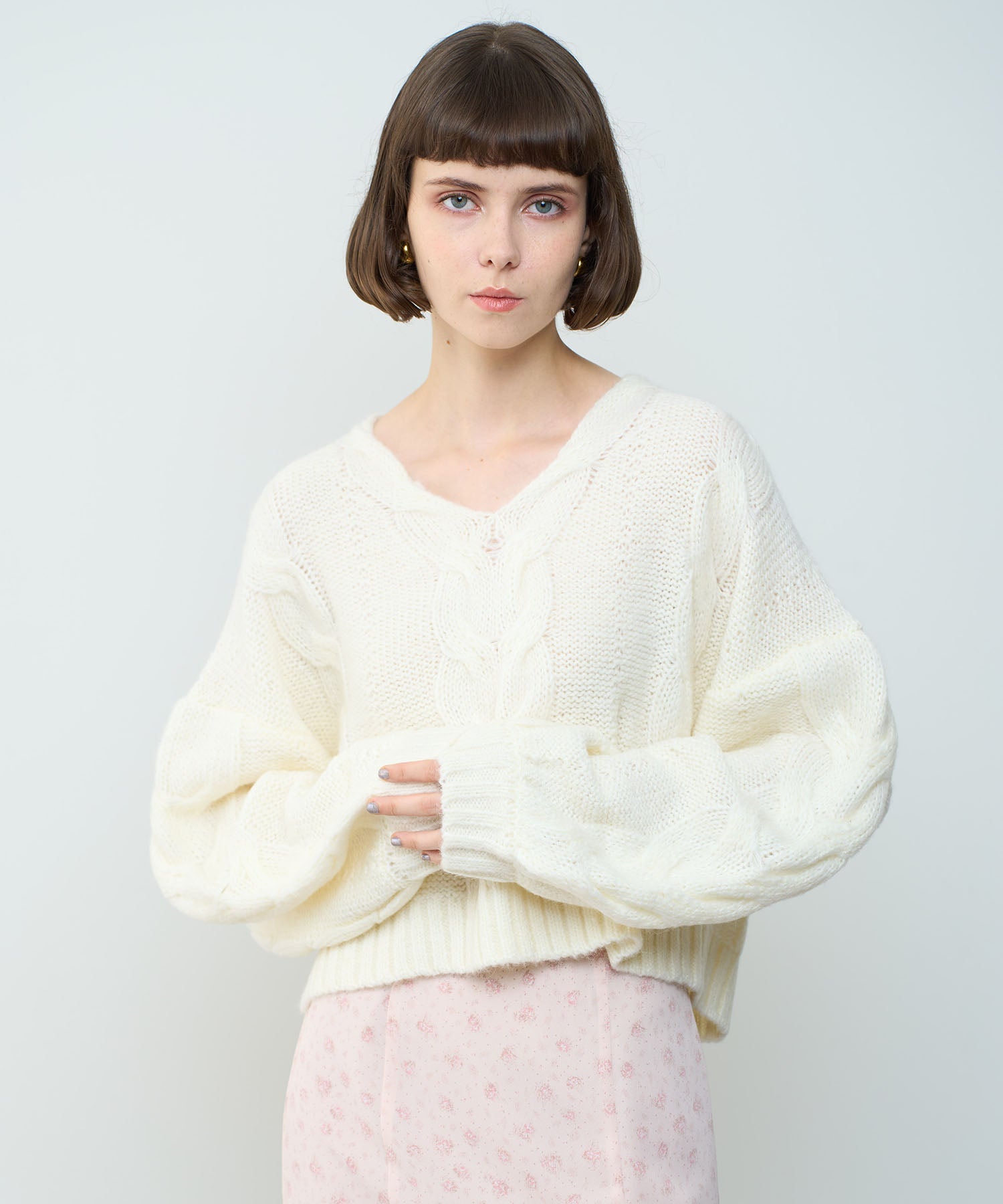 BIG 絞花針織運動衫