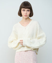 BIG 絞花針織運動衫