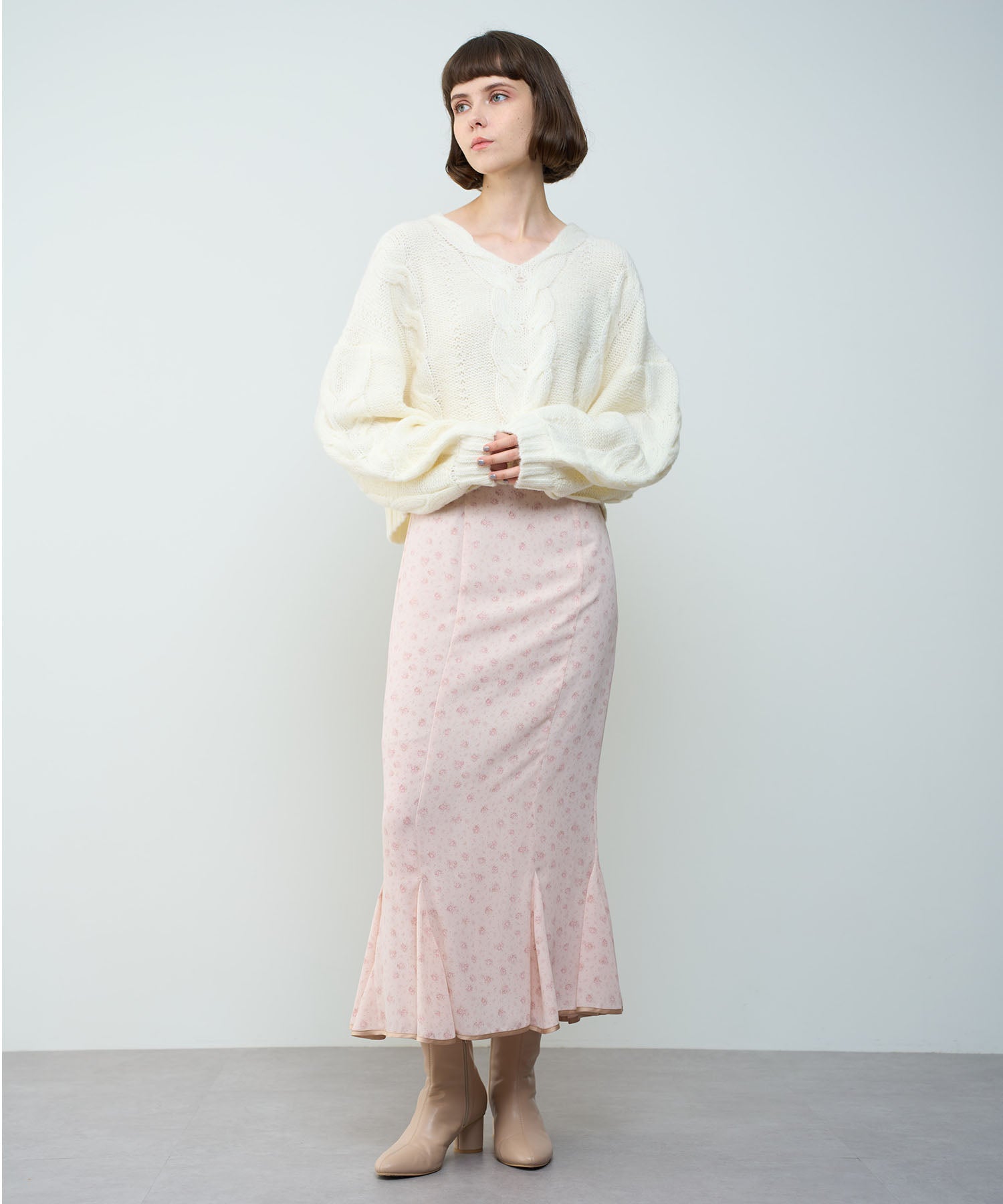 BIG 絞花針織運動衫