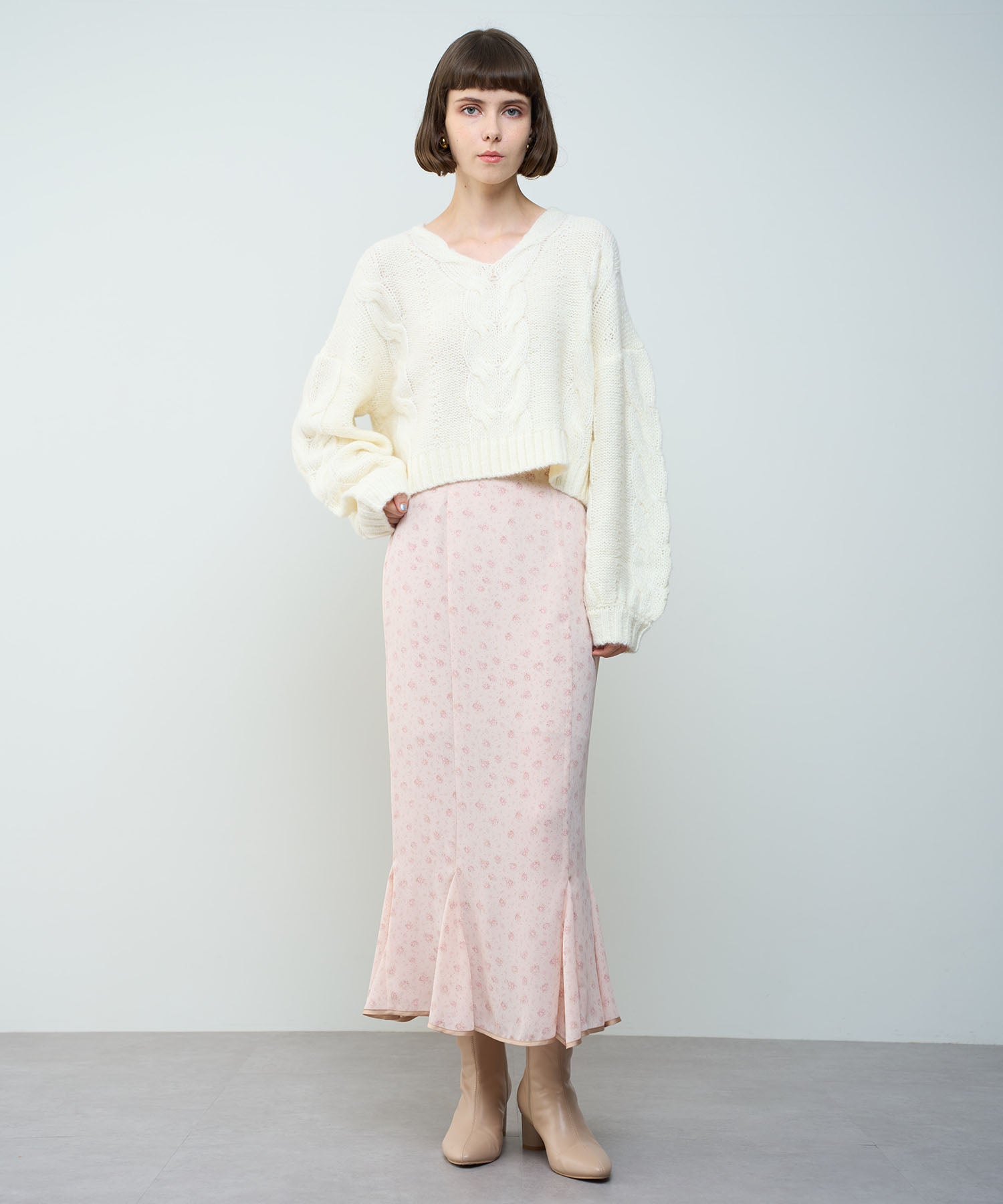 BIG 絞花針織運動衫