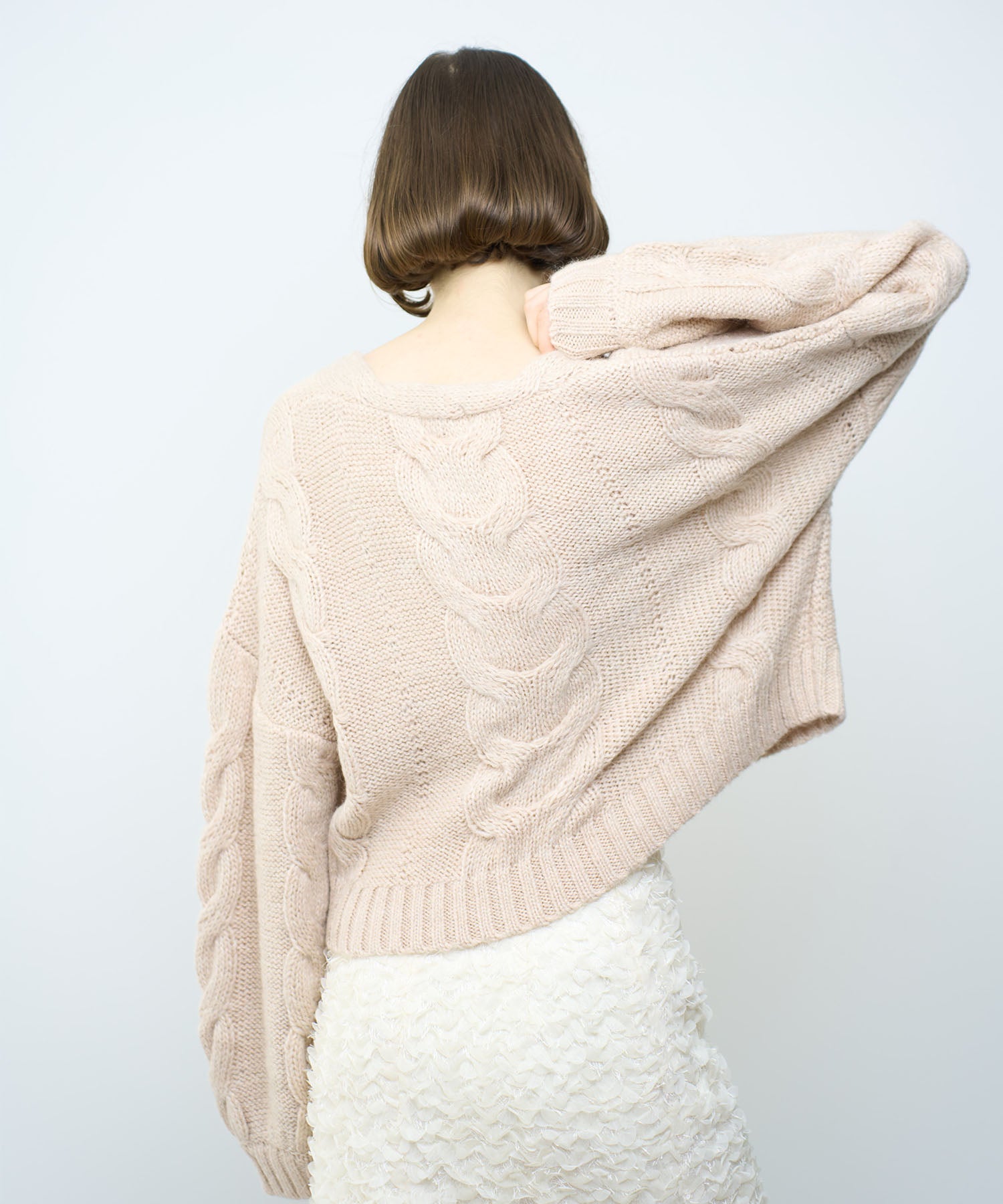 BIG 絞花針織運動衫