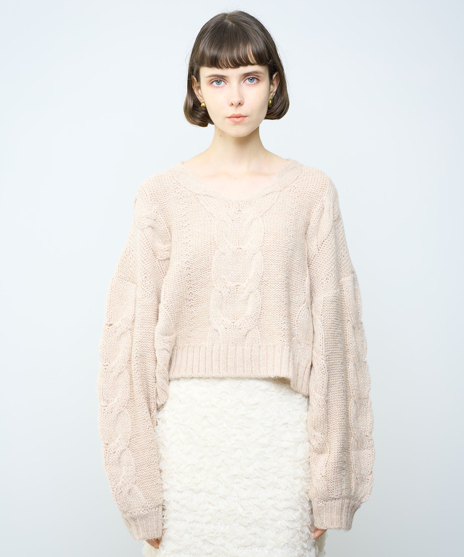 BIG 絞花針織運動衫