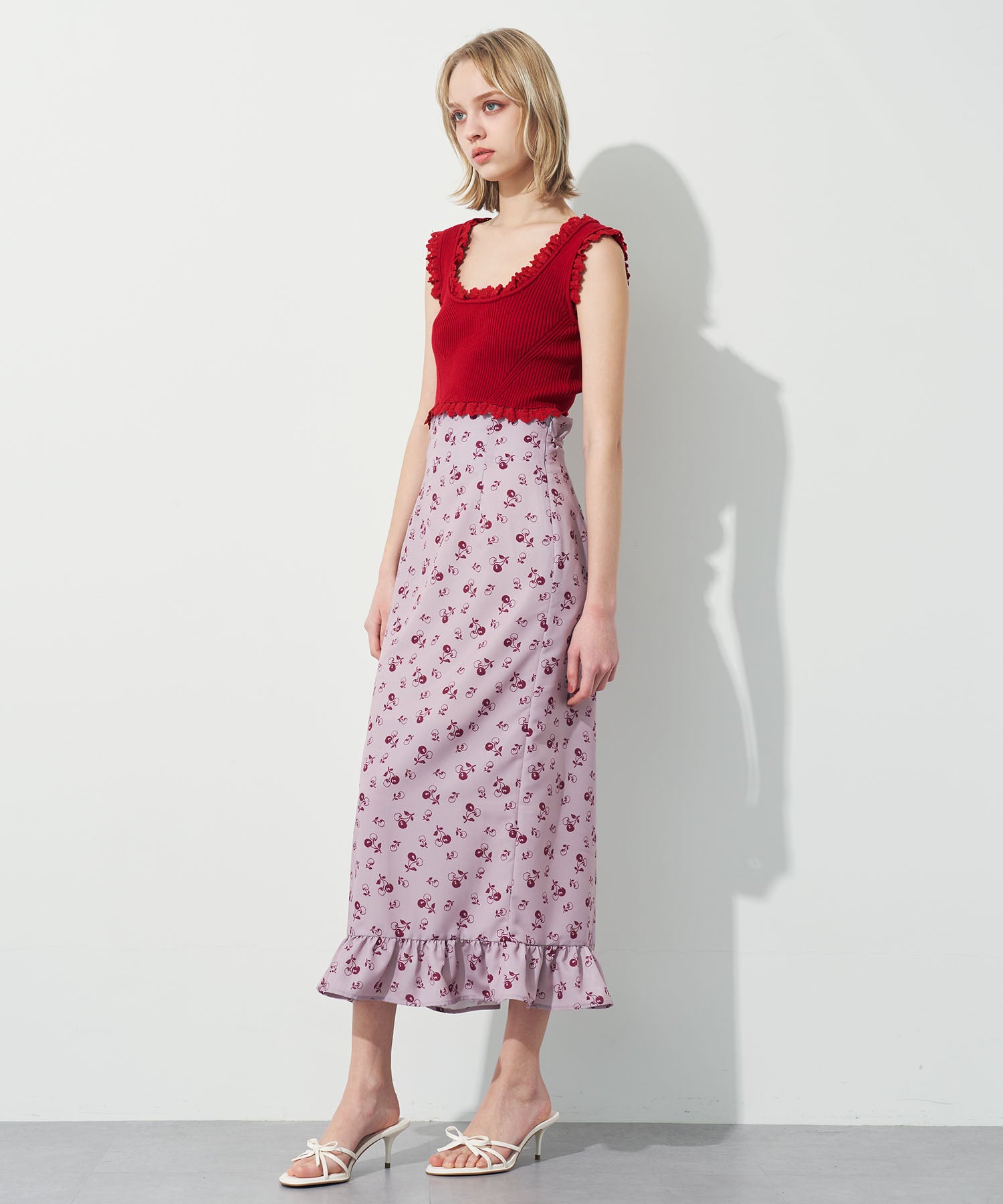 ヴィンテージチェリースカート