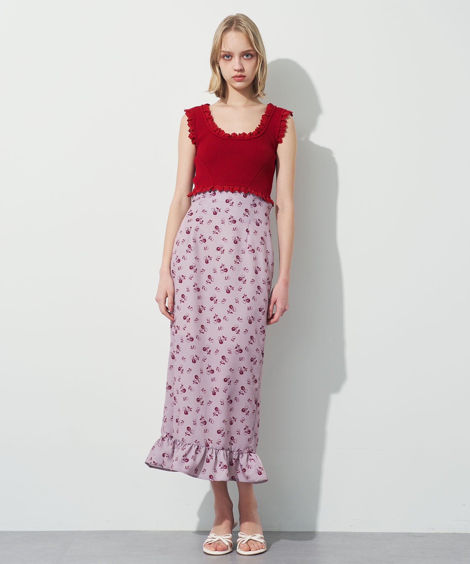 ヴィンテージチェリースカート