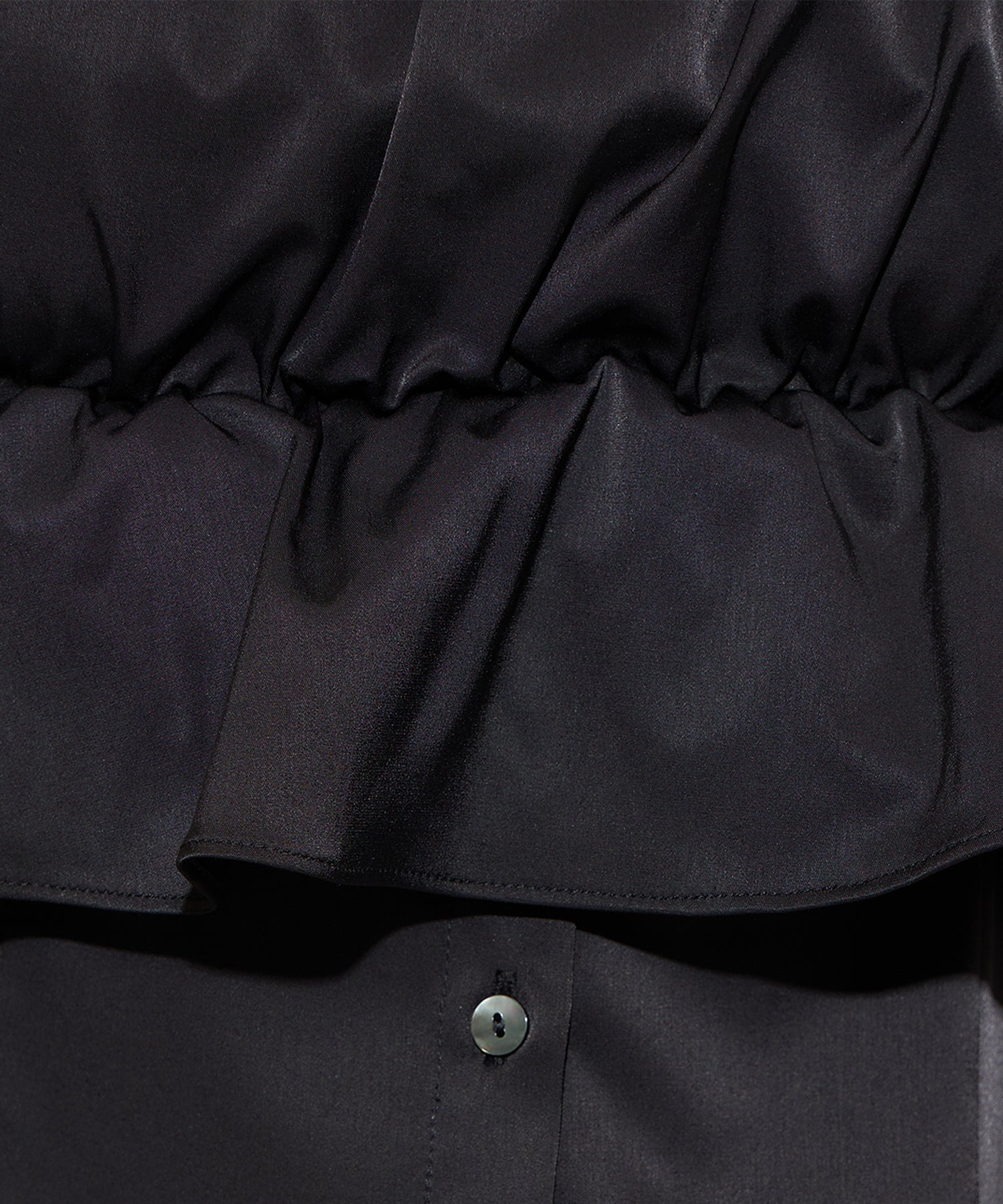 荷葉邊緊身胸衣套裝女衫