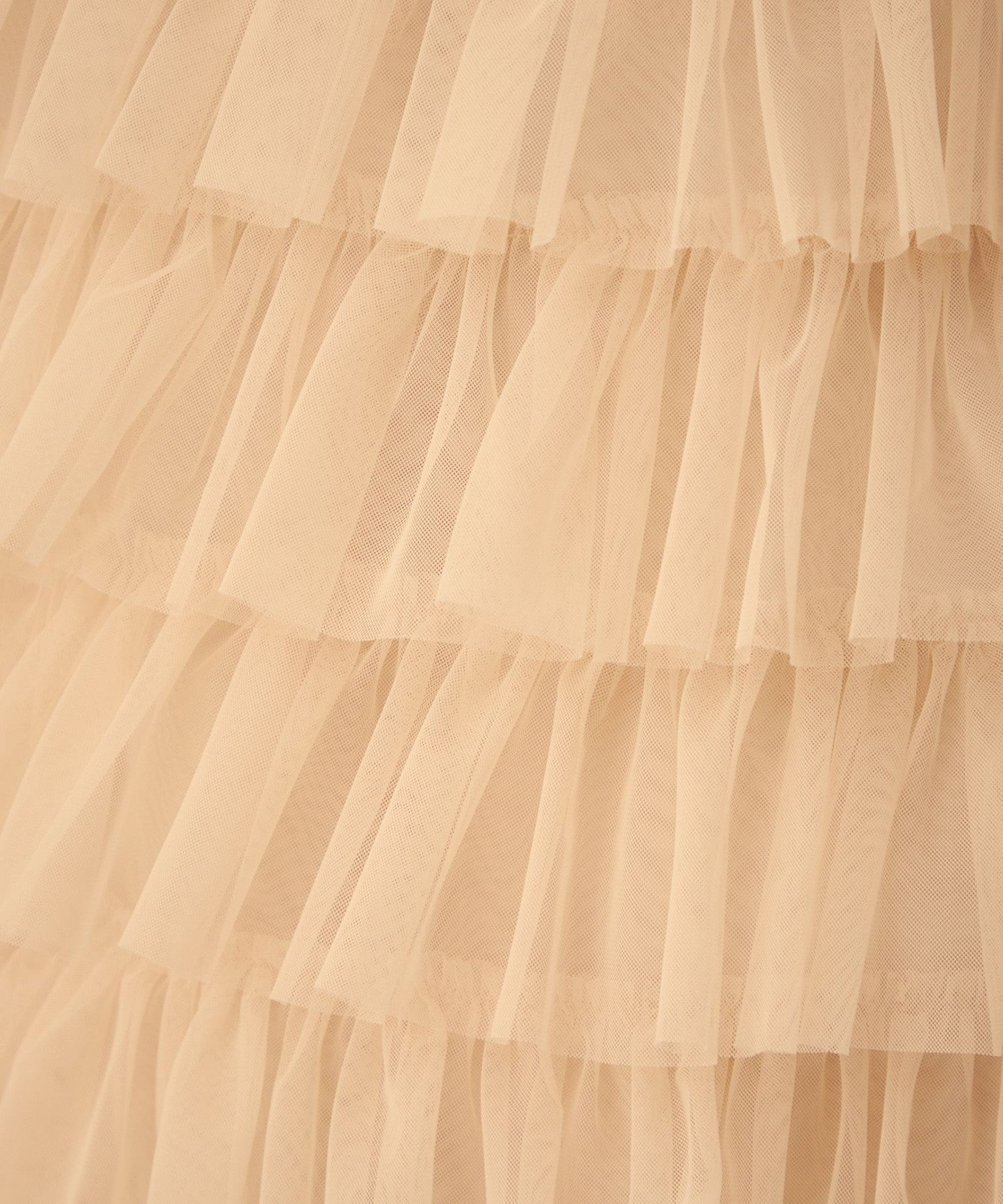 薄紗疊層半身裙