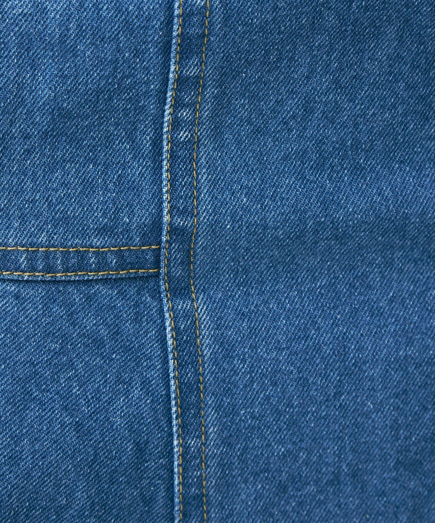 牛仔喇叭迷你裙