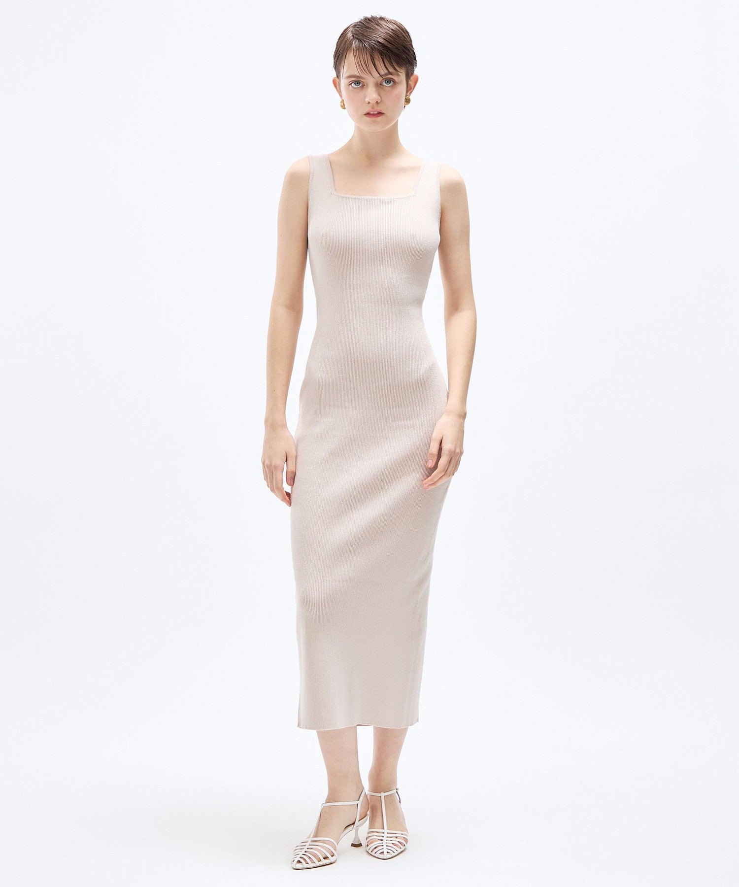 薄紗襯衫套裝連身裙