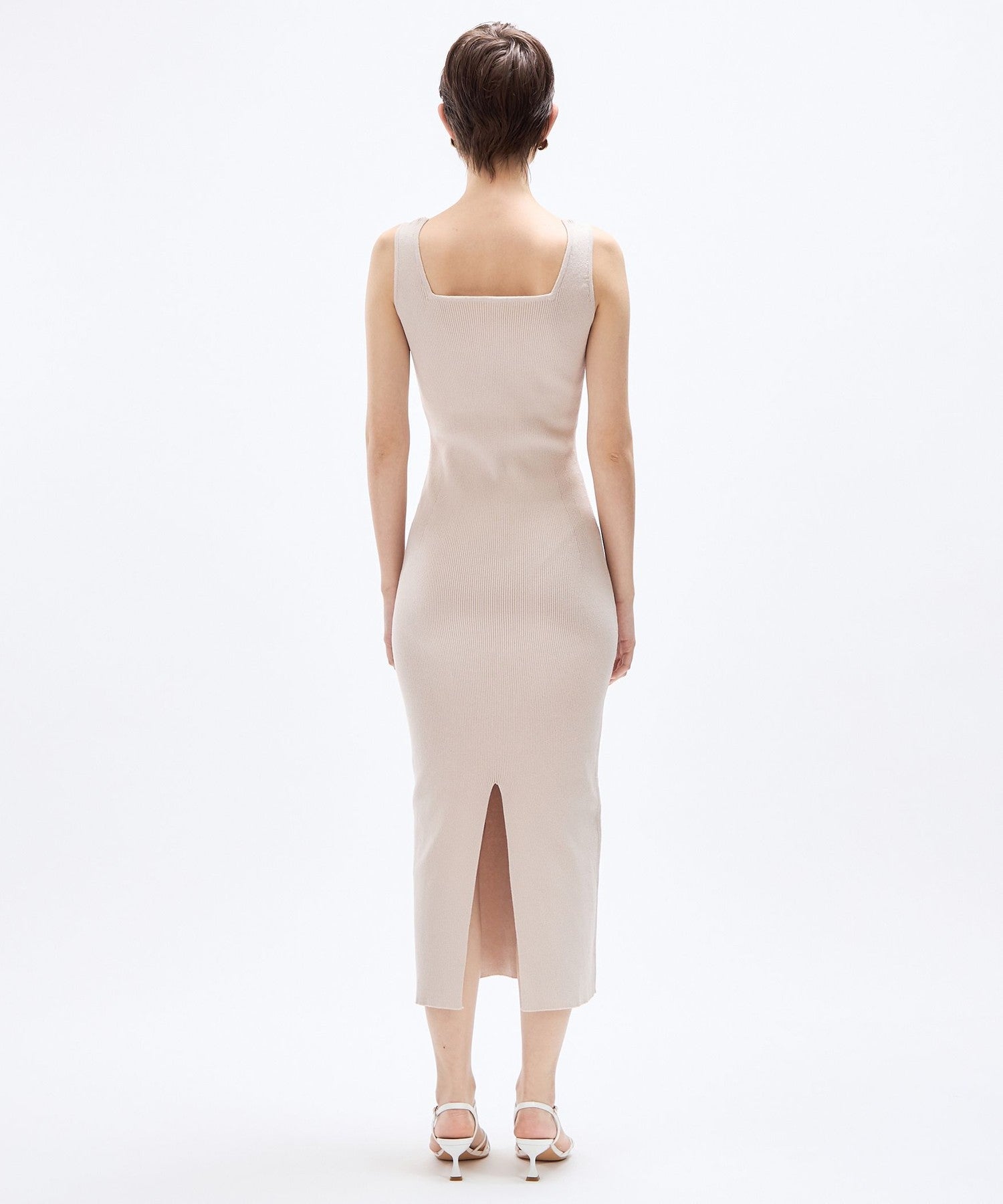 薄紗襯衫套裝連身裙