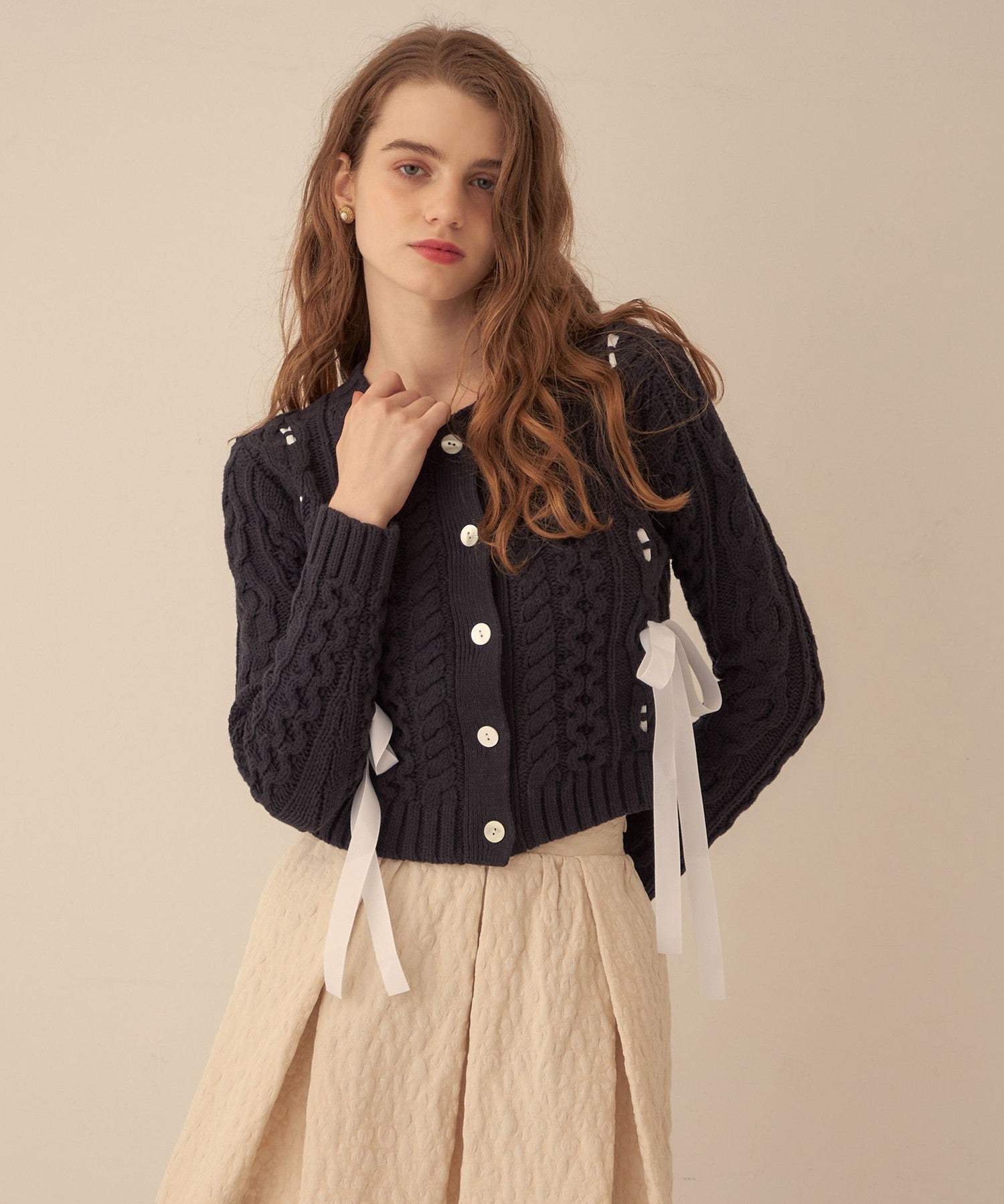 Ribbon Cable Cardigan