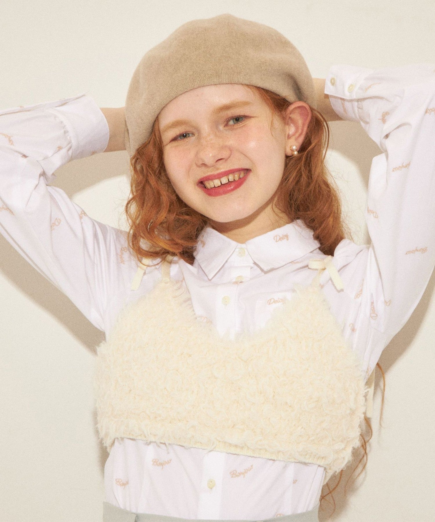 Alpaca bustier knit