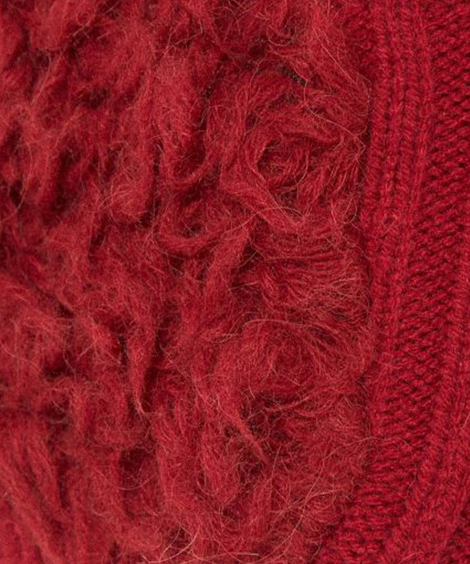 Alpaca bustier knit