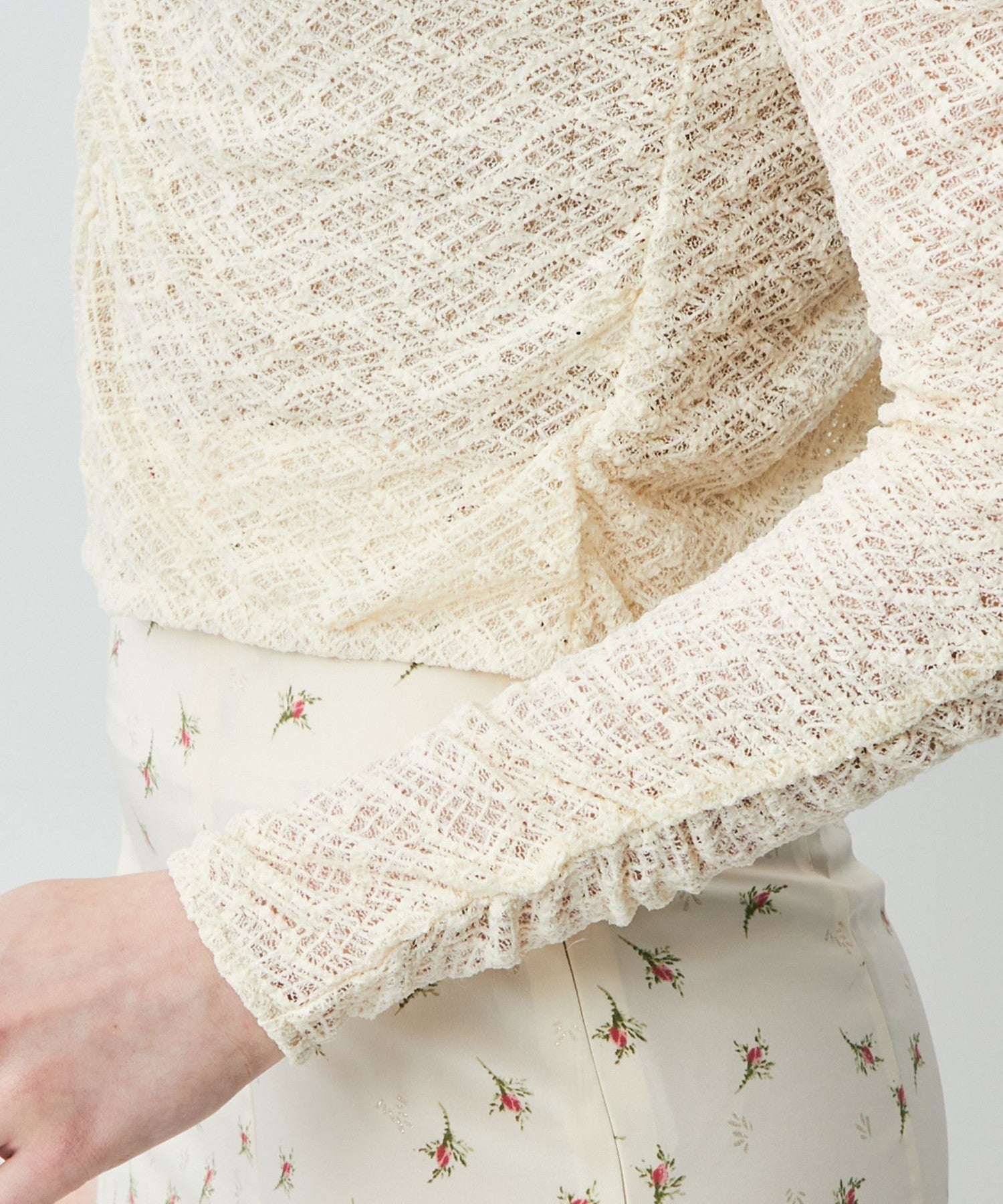 抽褶花邊裁剪和縫製