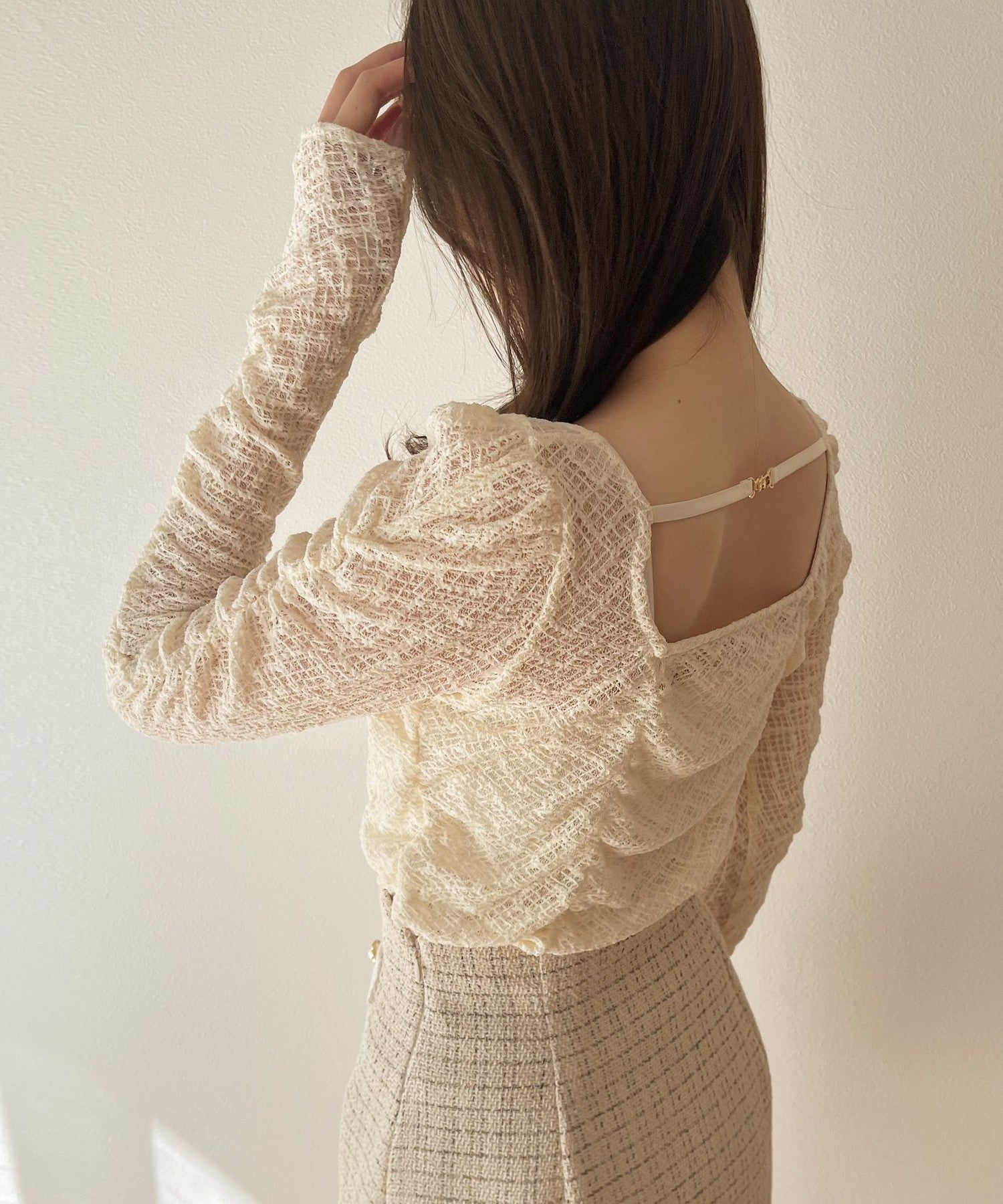 抽褶花邊裁剪和縫製