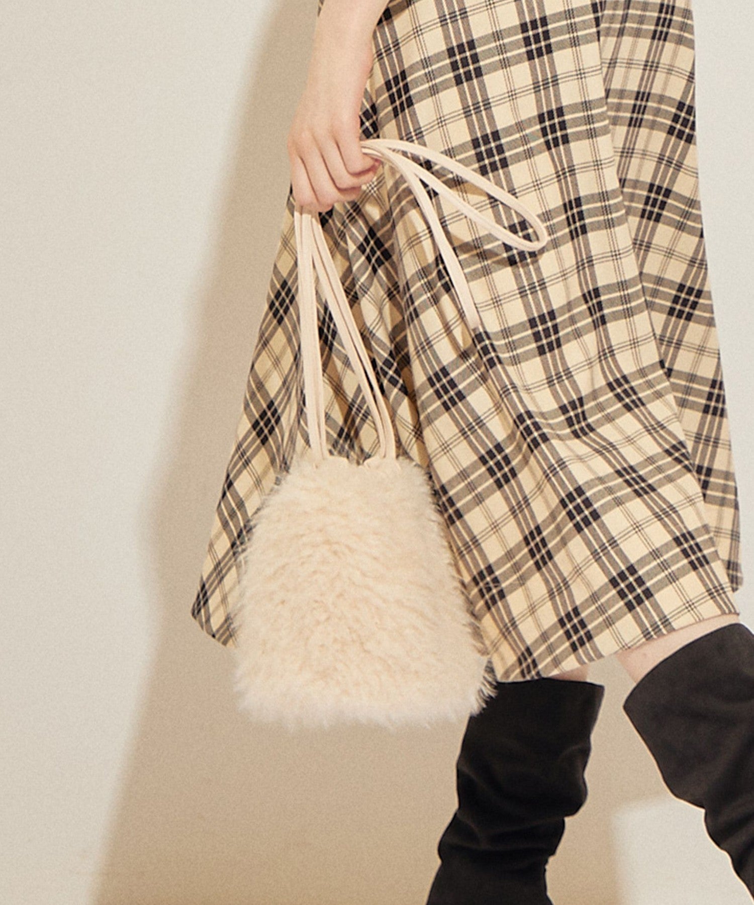 Faux Cashmere Bag