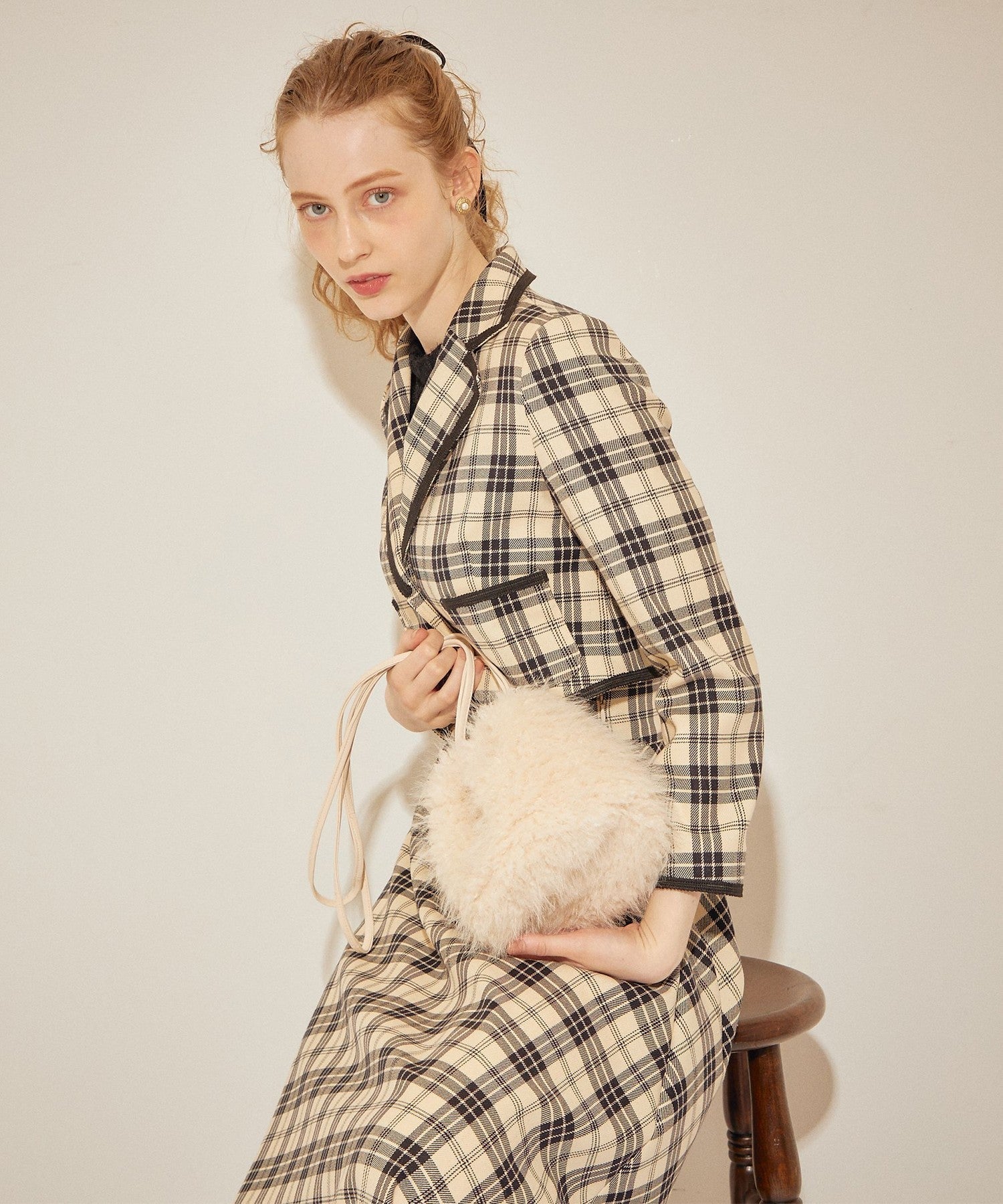 Faux Cashmere Bag