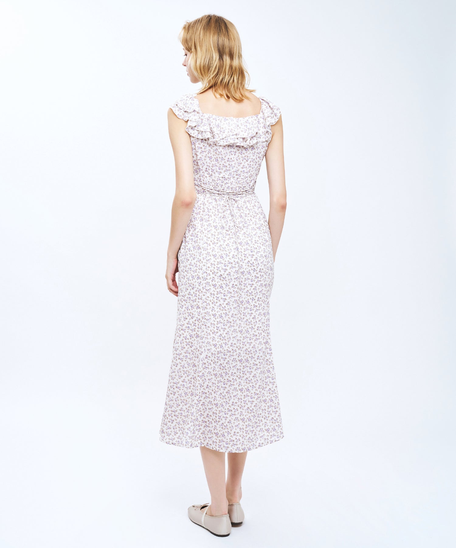 ローズフリルワンピース