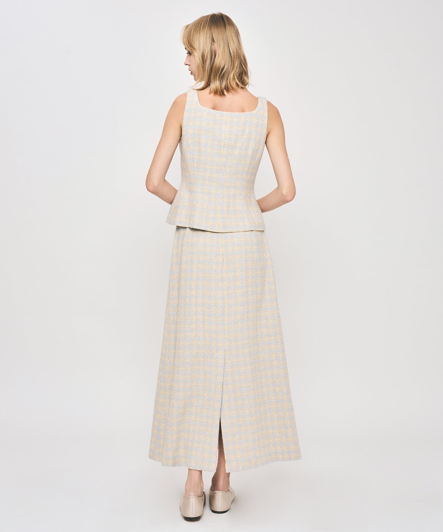 ドビーチェックジレ